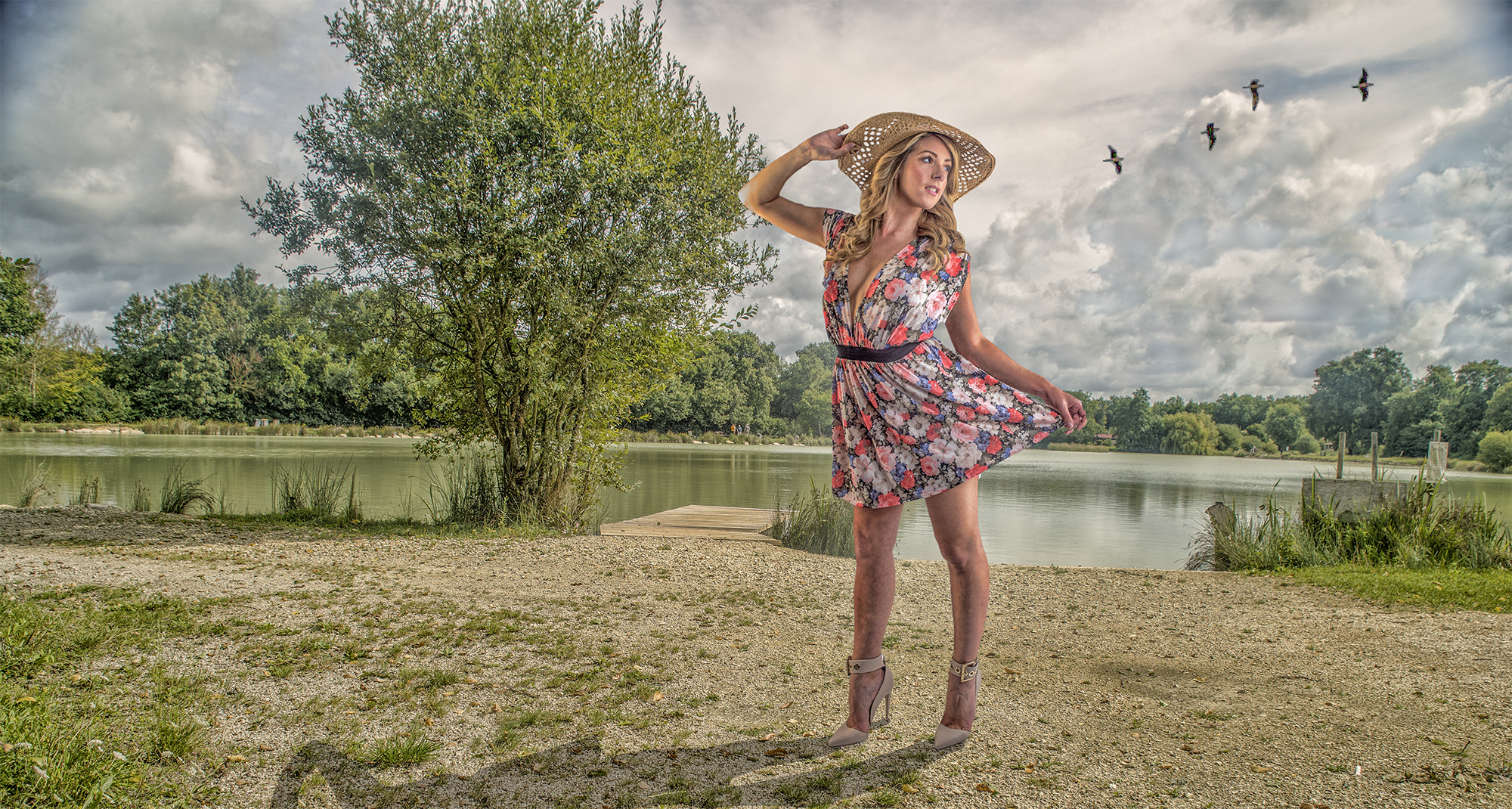 Canon EF 28-105mm f/3.5-4.5 USM sample photo. Sauze lake redone photography