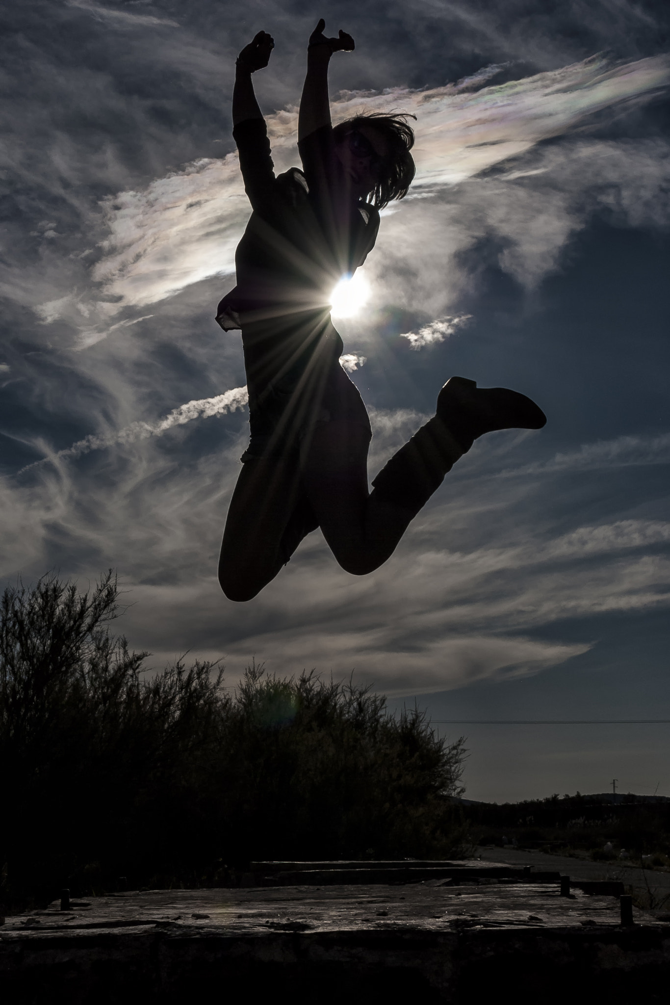 Nikon D60 sample photo. Jumping photography