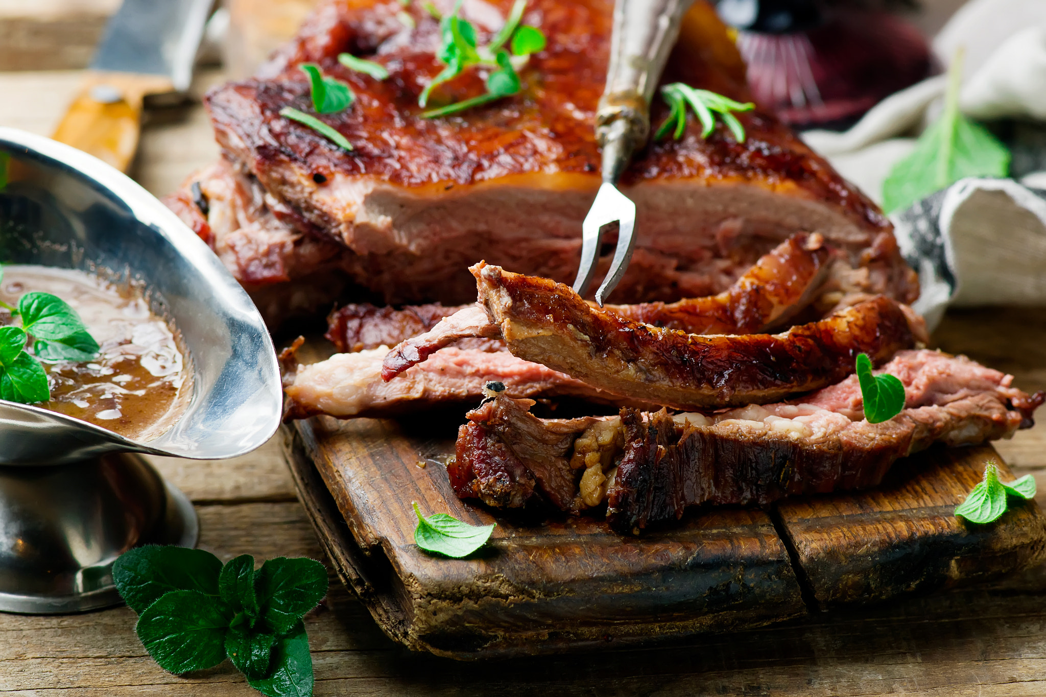 Nikon AF-S Micro-Nikkor 105mm F2.8G IF-ED VR sample photo. French style flank steak photography
