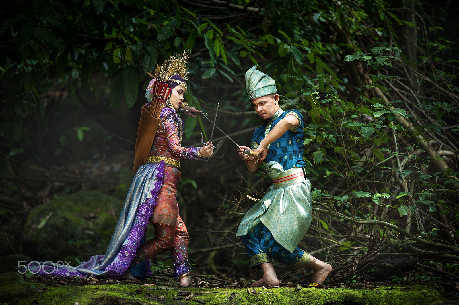 Nikon AF-Nikkor 80-200mm F2.8D ED sample photo. The martial art malay (silat) photography