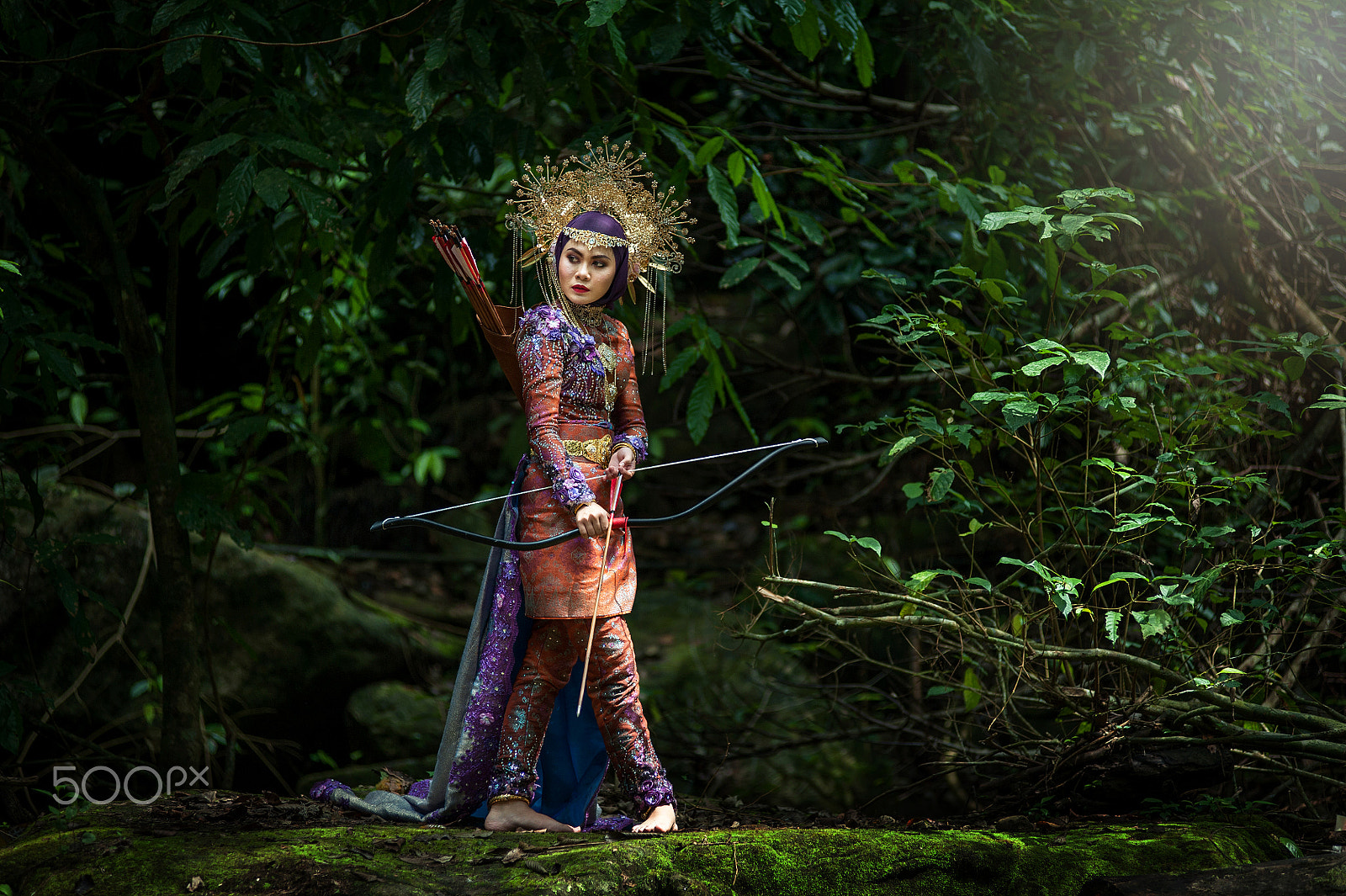 Nikon AF-Nikkor 80-200mm F2.8D ED sample photo. The martial art malay (silat) photography
