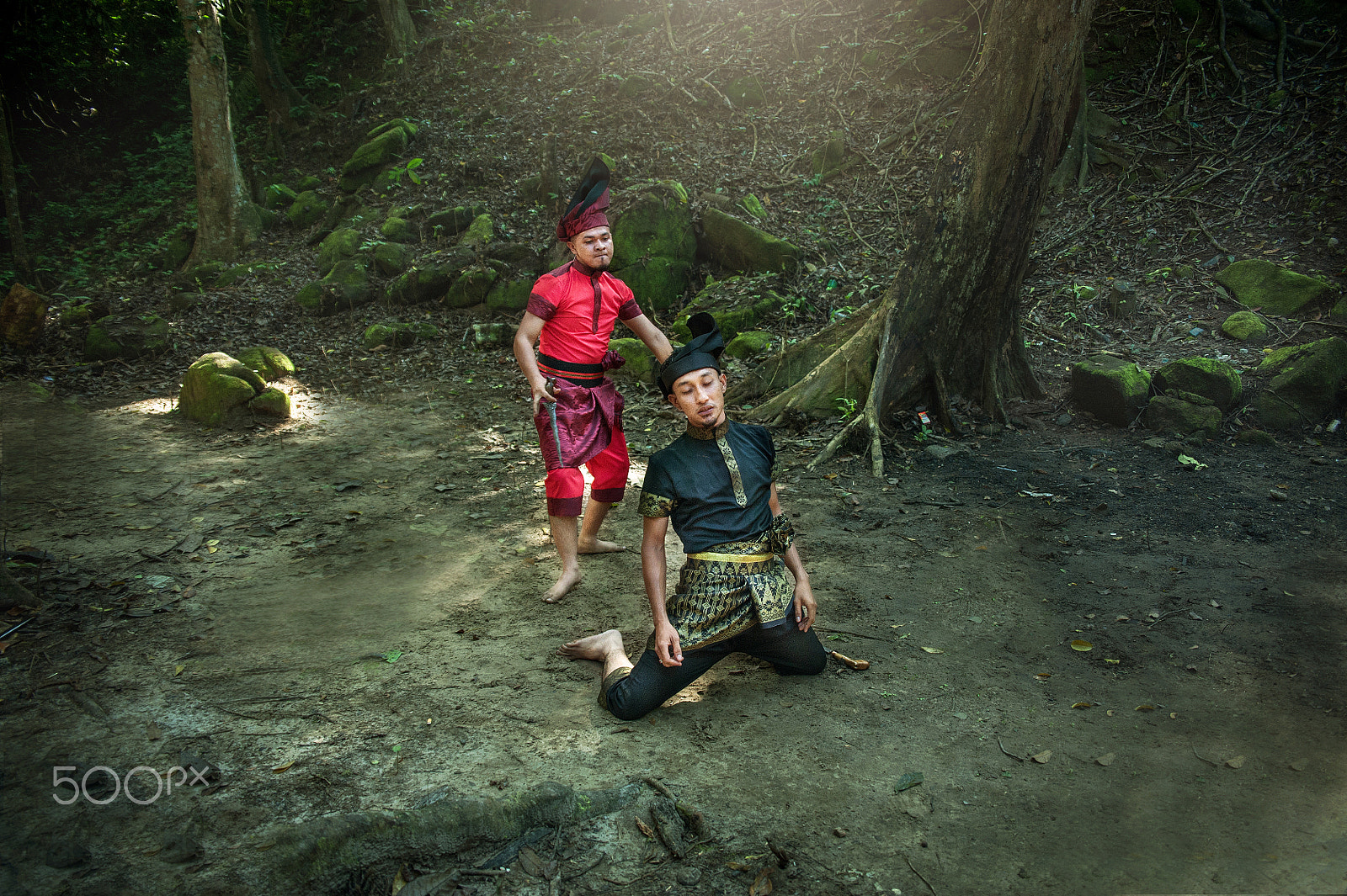 Nikon D700 sample photo. The martial art malay (silat) photography