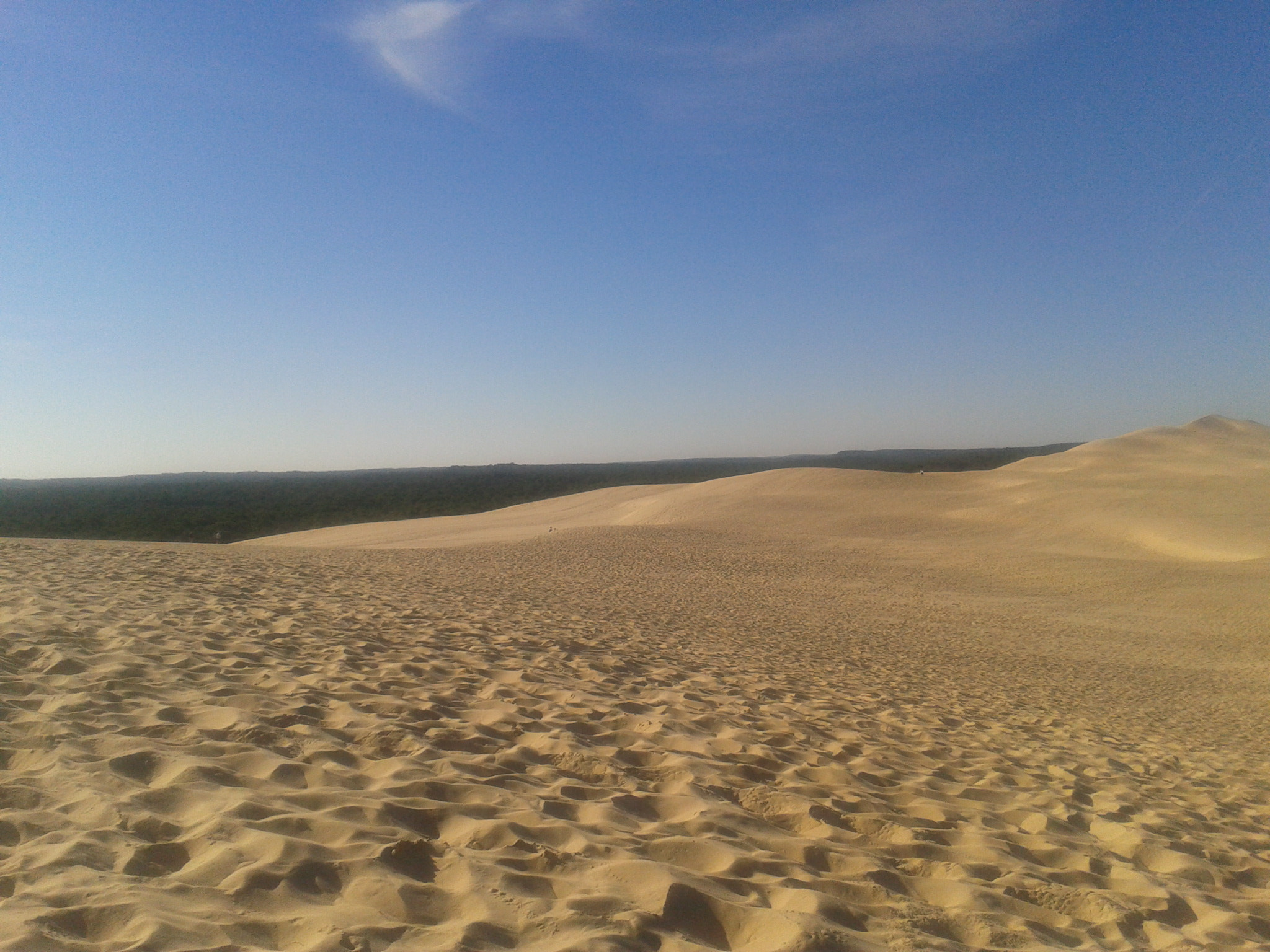 Samsung Galaxy Ace sample photo. Les dunes de pilat photography
