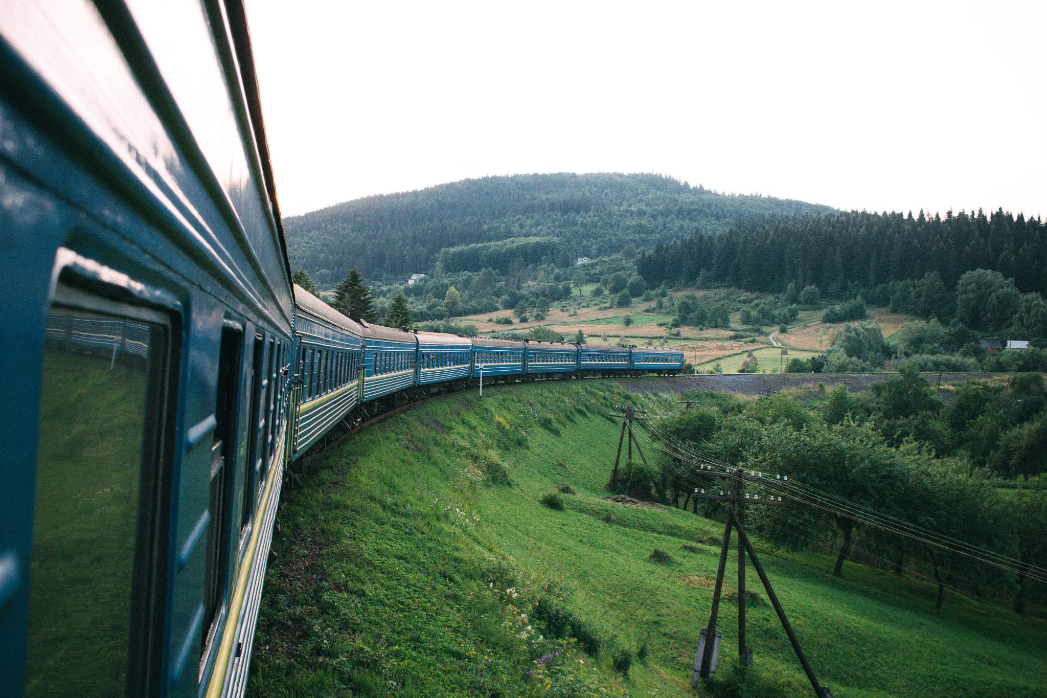 Canon EF-S 24mm F2.8 STM sample photo. View from train photography
