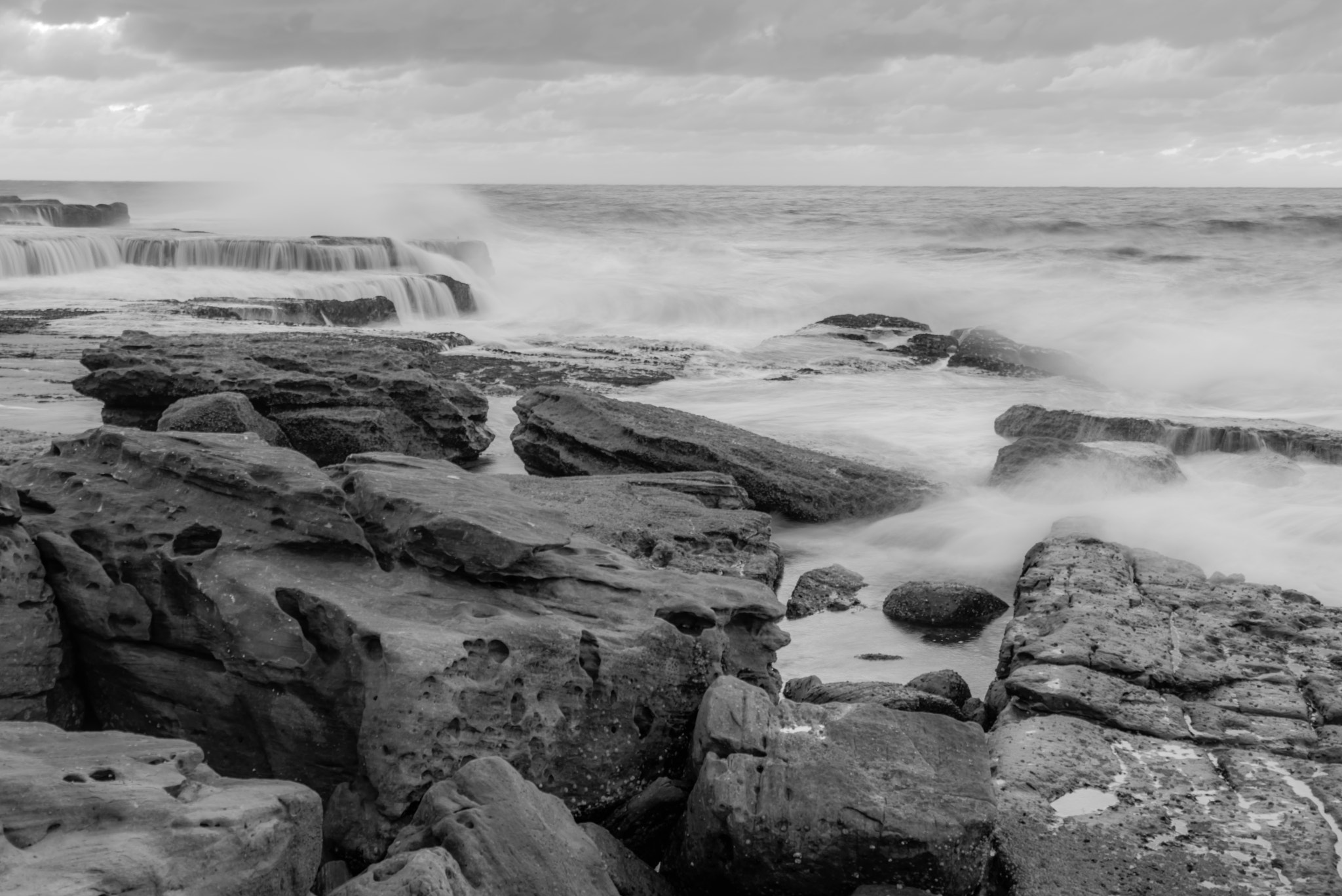 Nikon D800E sample photo. Angry surf photography