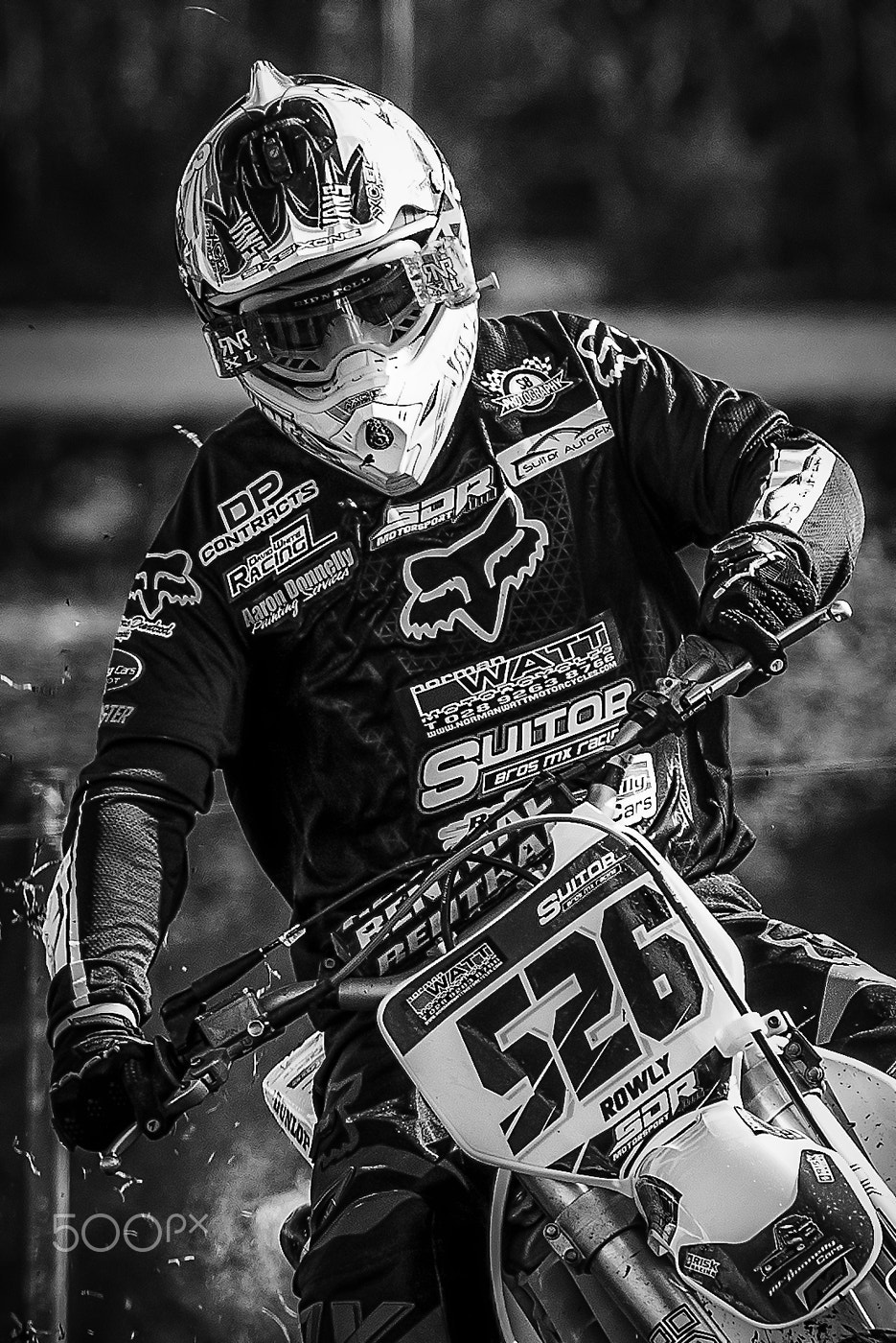 Sigma 70-200mm F2.8 EX DG OS HSM sample photo. Moto x rider photography