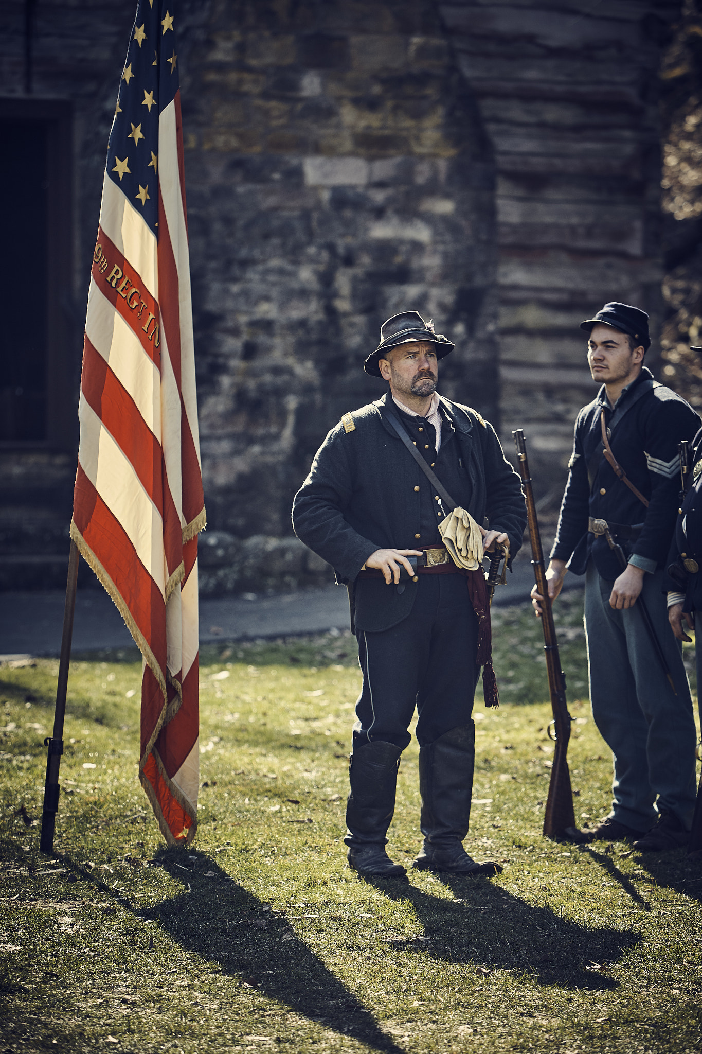 Canon EOS-1D C + Canon EF 70-200mm F2.8L IS USM sample photo. Spring mill civil war reenactment 2017 photography