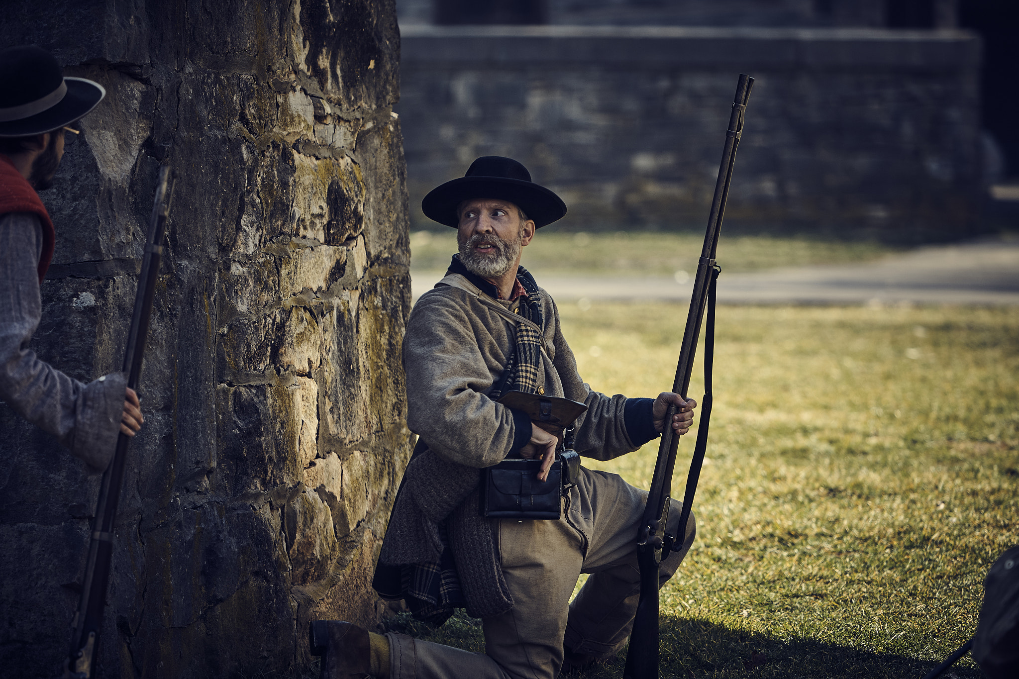 Canon EOS-1D C + Canon EF 70-200mm F2.8L IS USM sample photo. Spring mill civil war reenactment 2017 photography