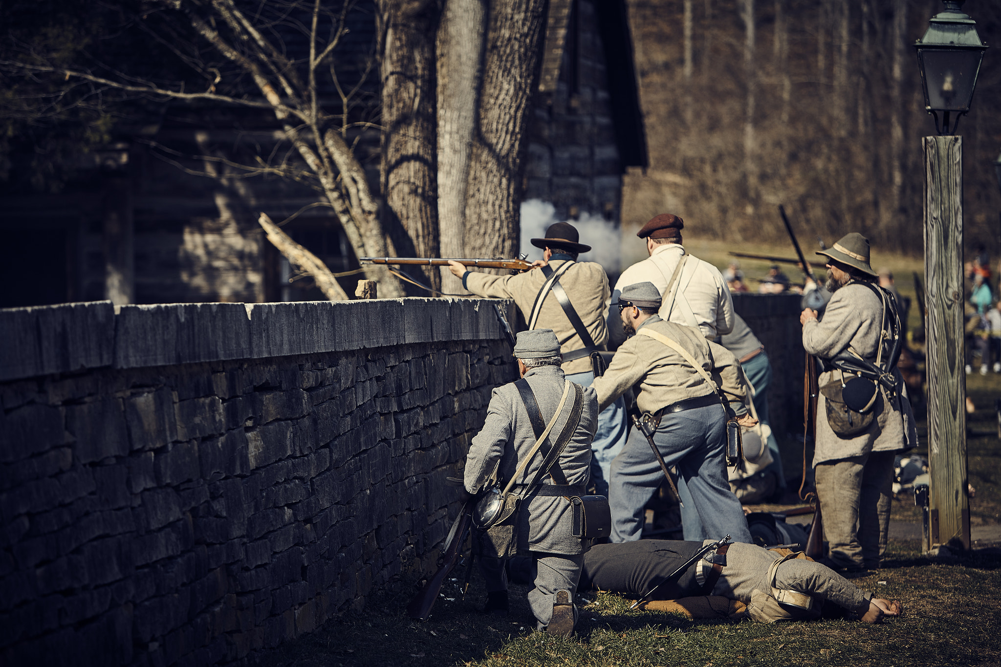 Canon EOS-1D C sample photo. Spring mill civil war reenactment 2017 photography