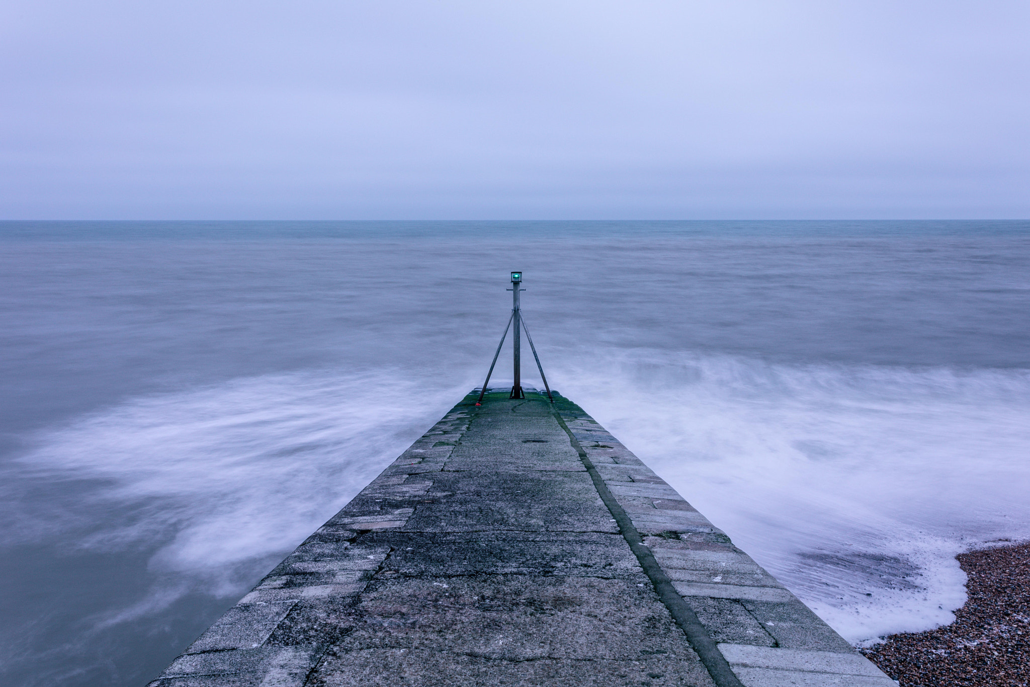 Canon EF 17-40mm F4L USM sample photo. Hastings seafront spit edited with lightroom photography