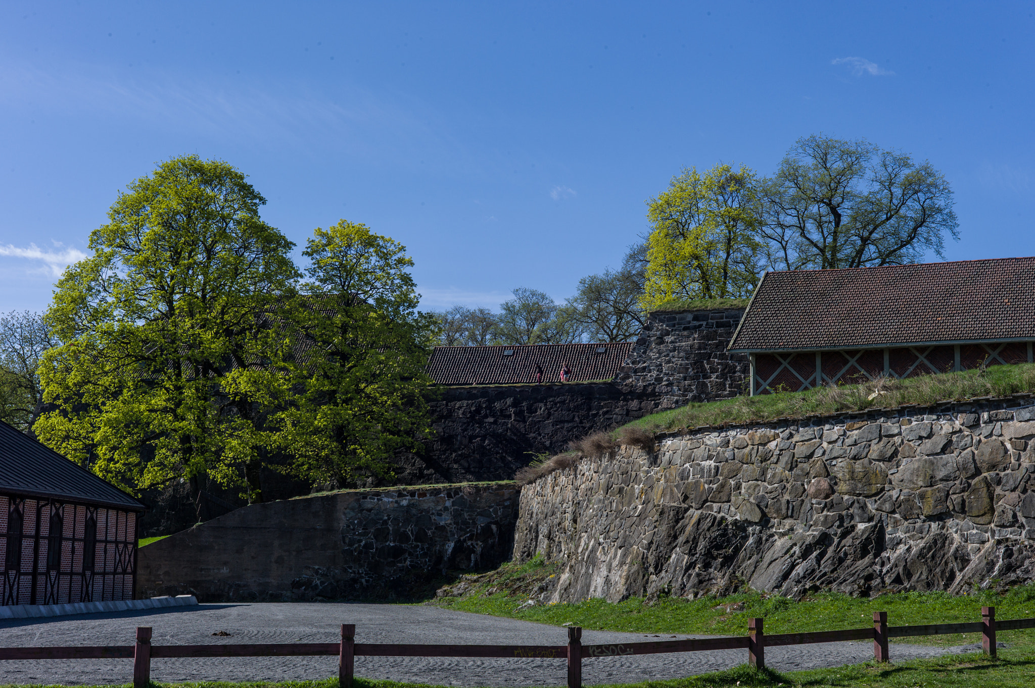 Leica M9 + Summicron-M 50mm f/2 (III) sample photo. Akershus fortress photography
