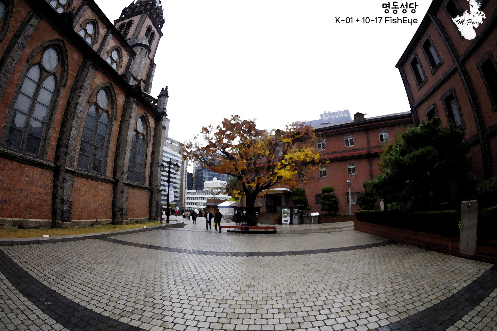 Pentax K-01 sample photo. Myeongdong cathedral photography