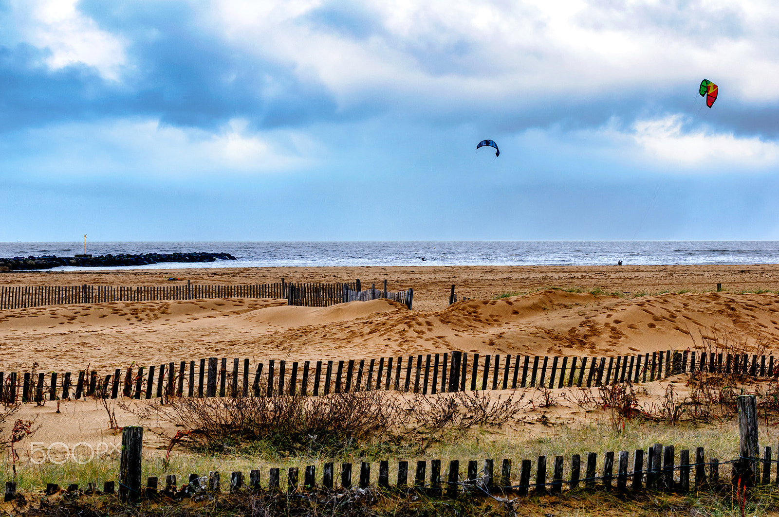 Nikon AF-S DX Micro Nikkor 40mm F2.8 sample photo. Un peu de vent pour le kitesurf !!! photography