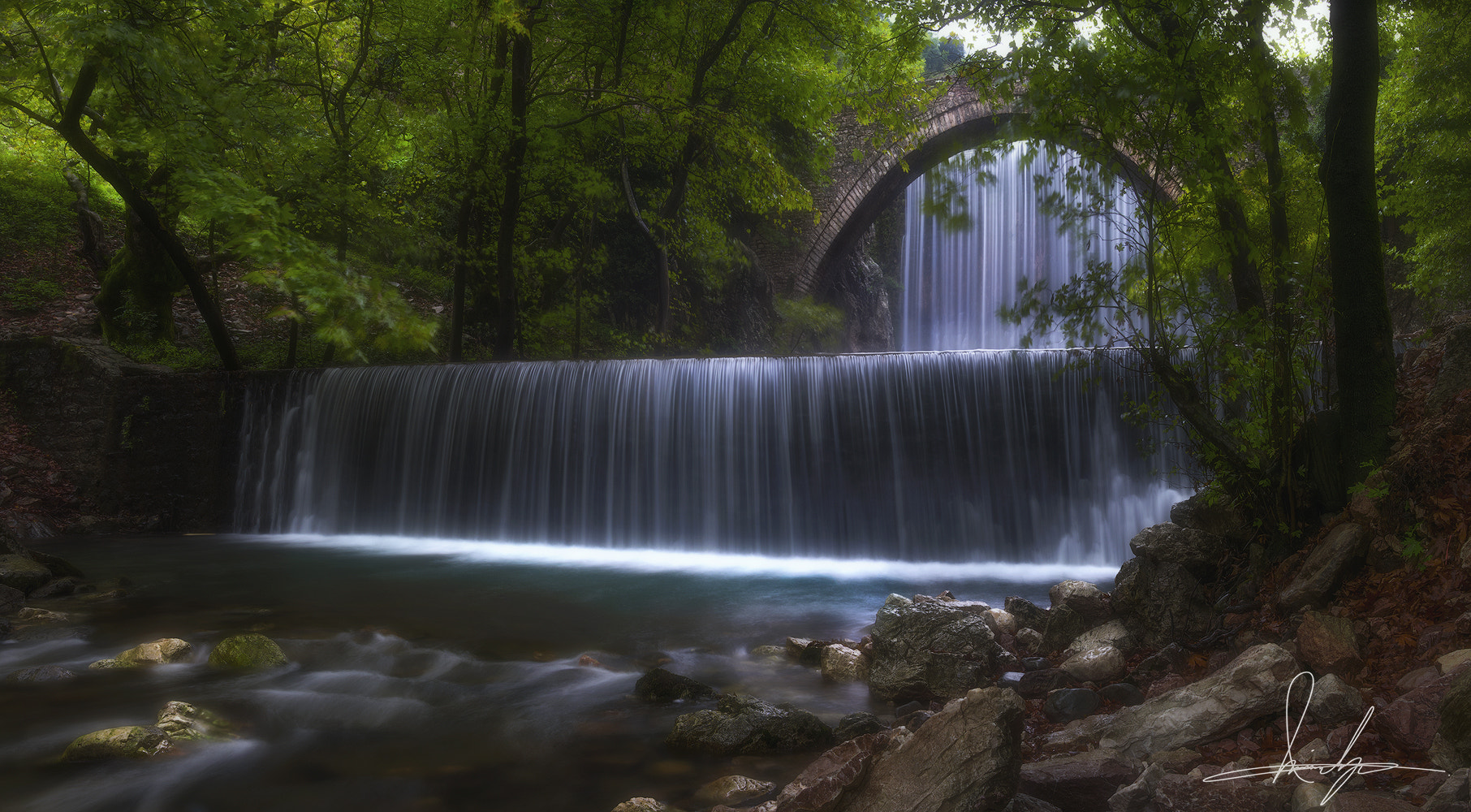 Nikon D7100 + Tamron AF 28-75mm F2.8 XR Di LD Aspherical (IF) sample photo. Waterfalls palaiokarya photography