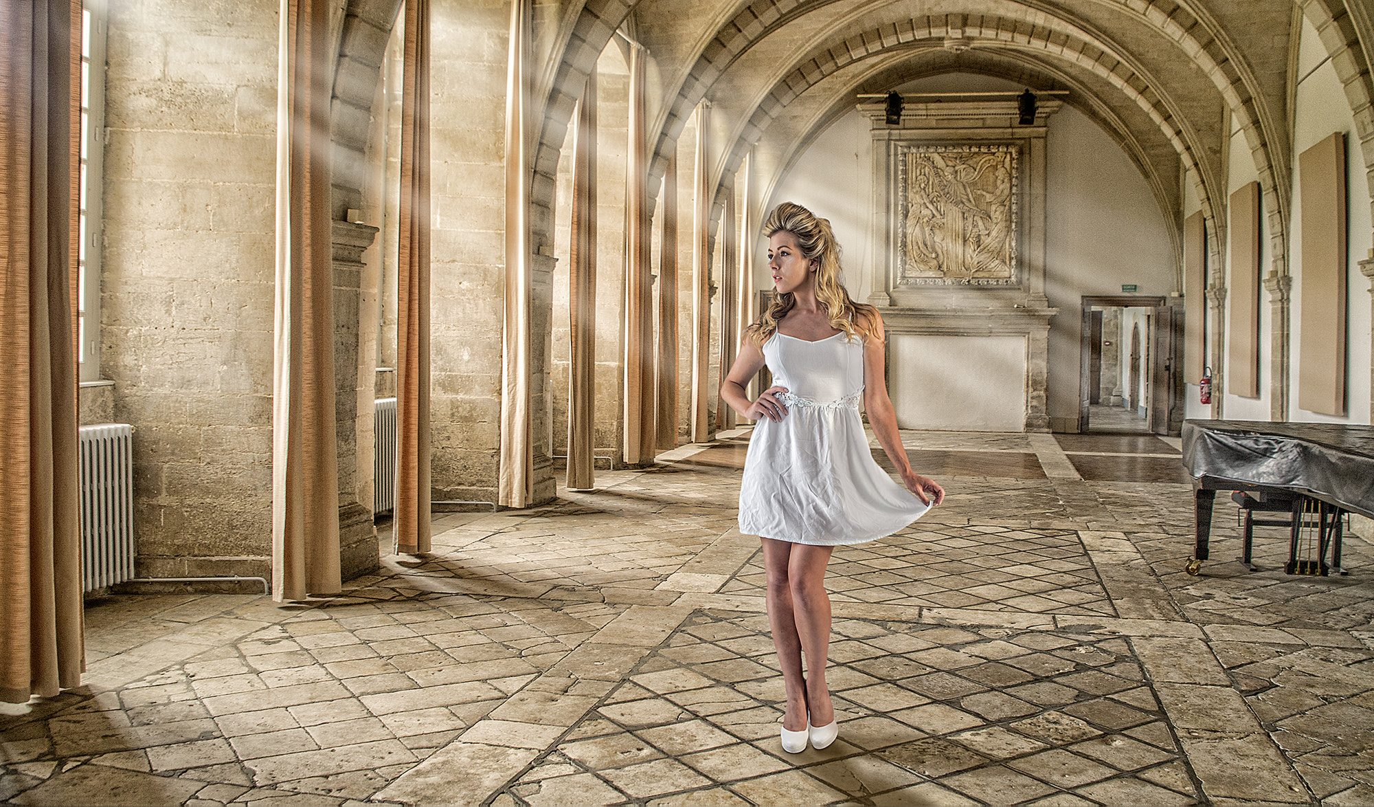 Canon EF 28-105mm f/3.5-4.5 USM sample photo. The old abbey redone photography