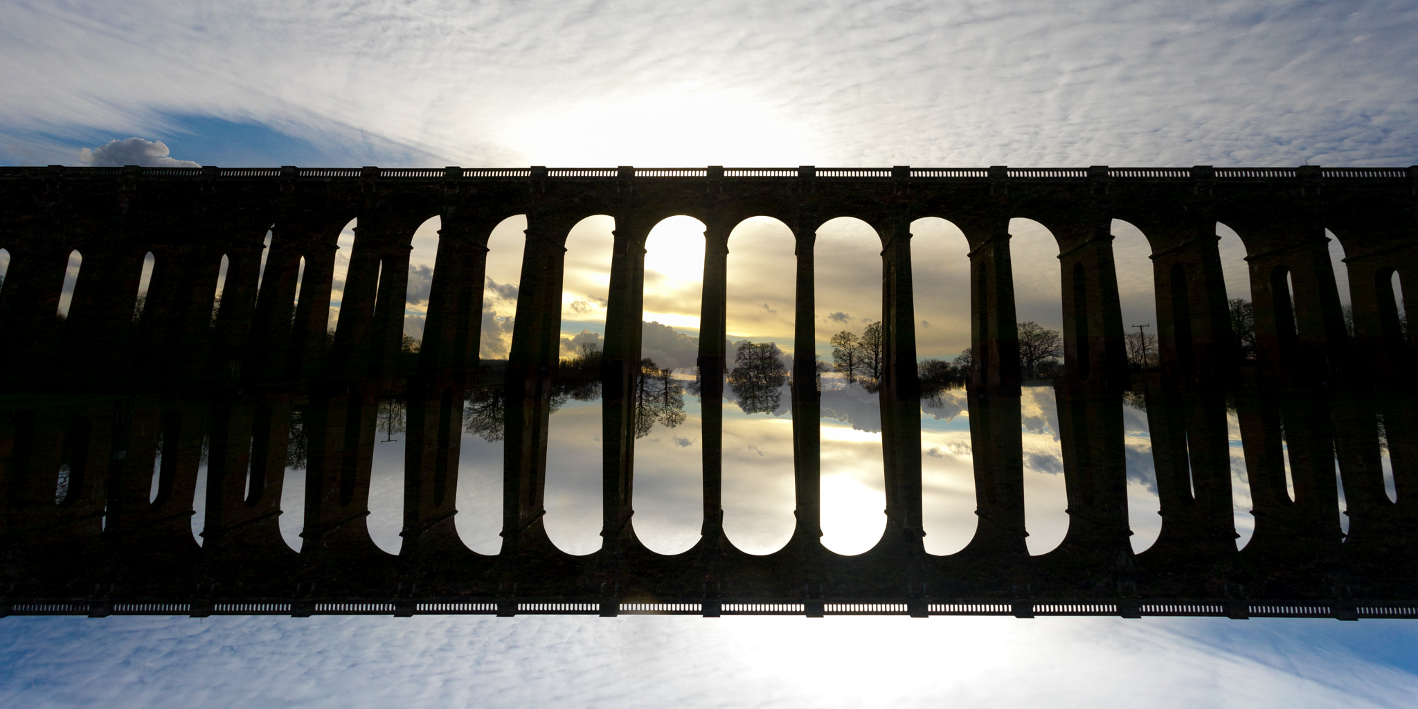 Canon EF 17-40mm F4L USM sample photo. Multiple exposure of balcombe vaiduct photography