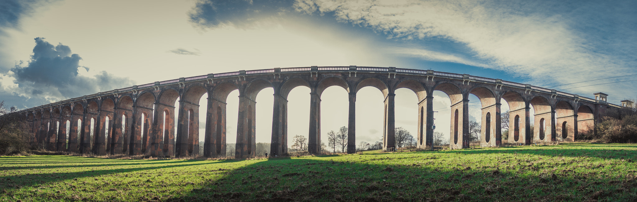 Canon EF 17-40mm F4L USM sample photo. Balcombe viaduct pano (3) photography