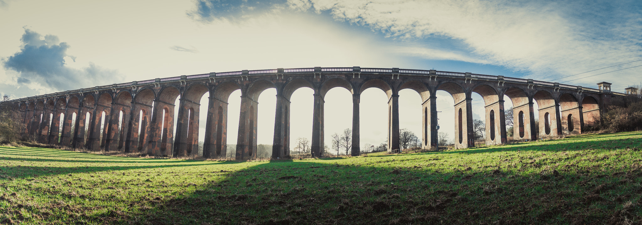Canon EF 17-40mm F4L USM sample photo. Balcombe viaduct pano (2) photography
