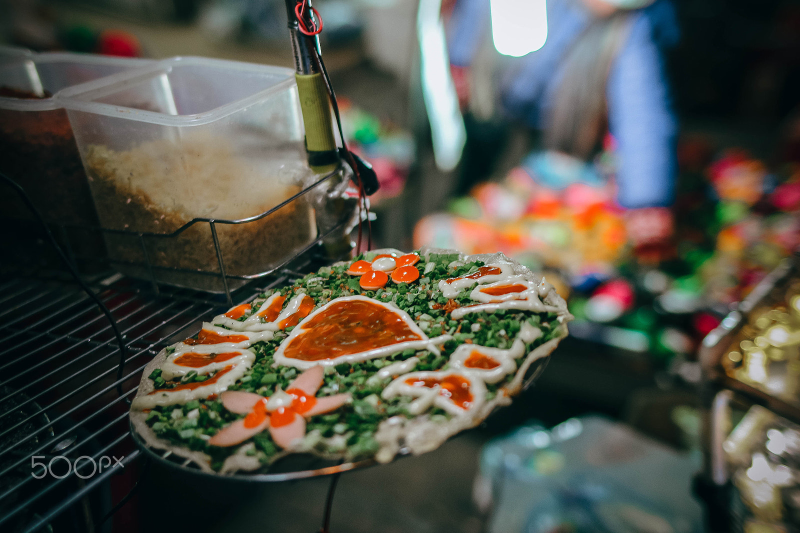 Canon EF 35mm F2 IS USM sample photo. Street food photography