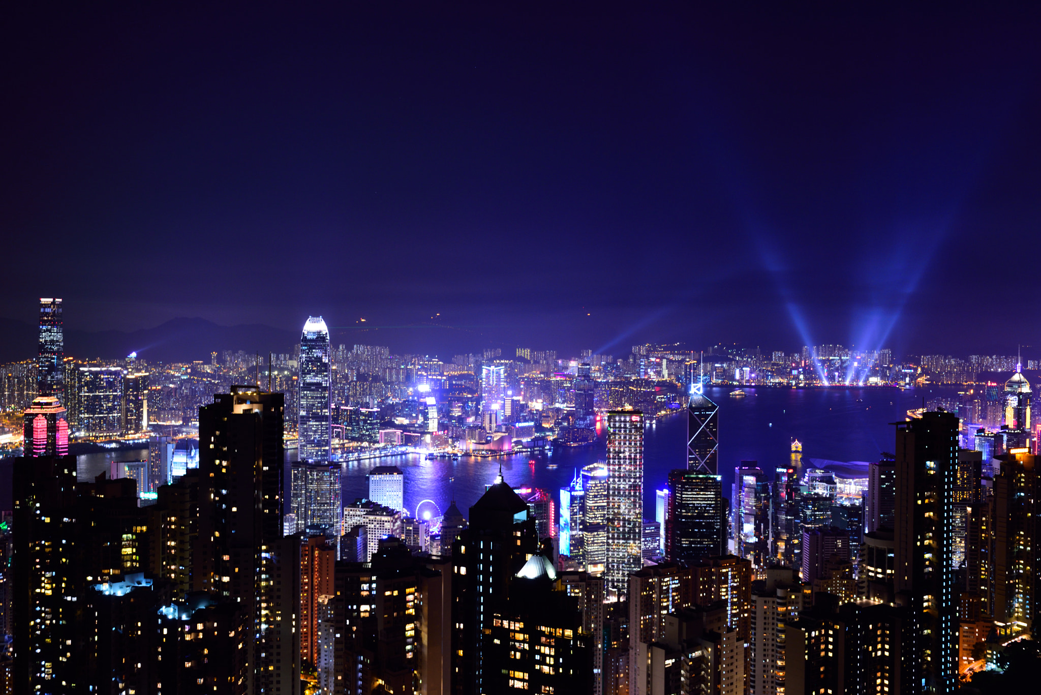Nikon AF-S Nikkor 35mm F1.8G ED sample photo. A million-dollar view of hong kong photography