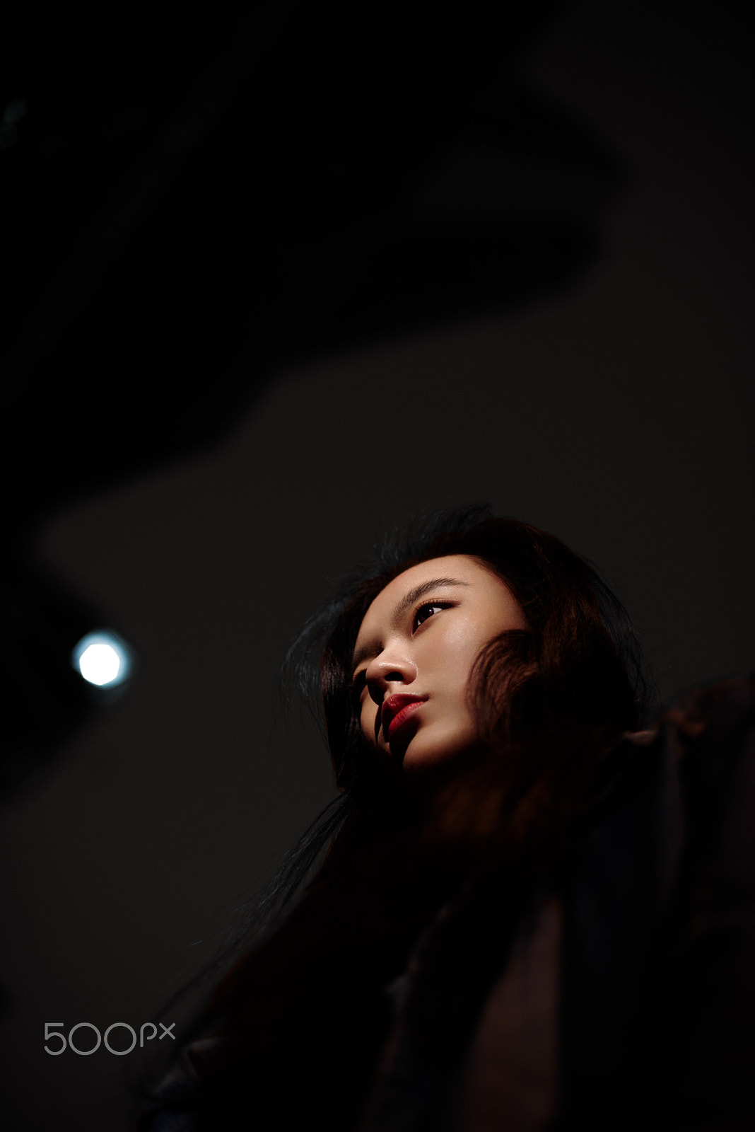 Nikon D750 + Nikon AF Nikkor 50mm F1.4D sample photo. Thinking under night sky with empty photography