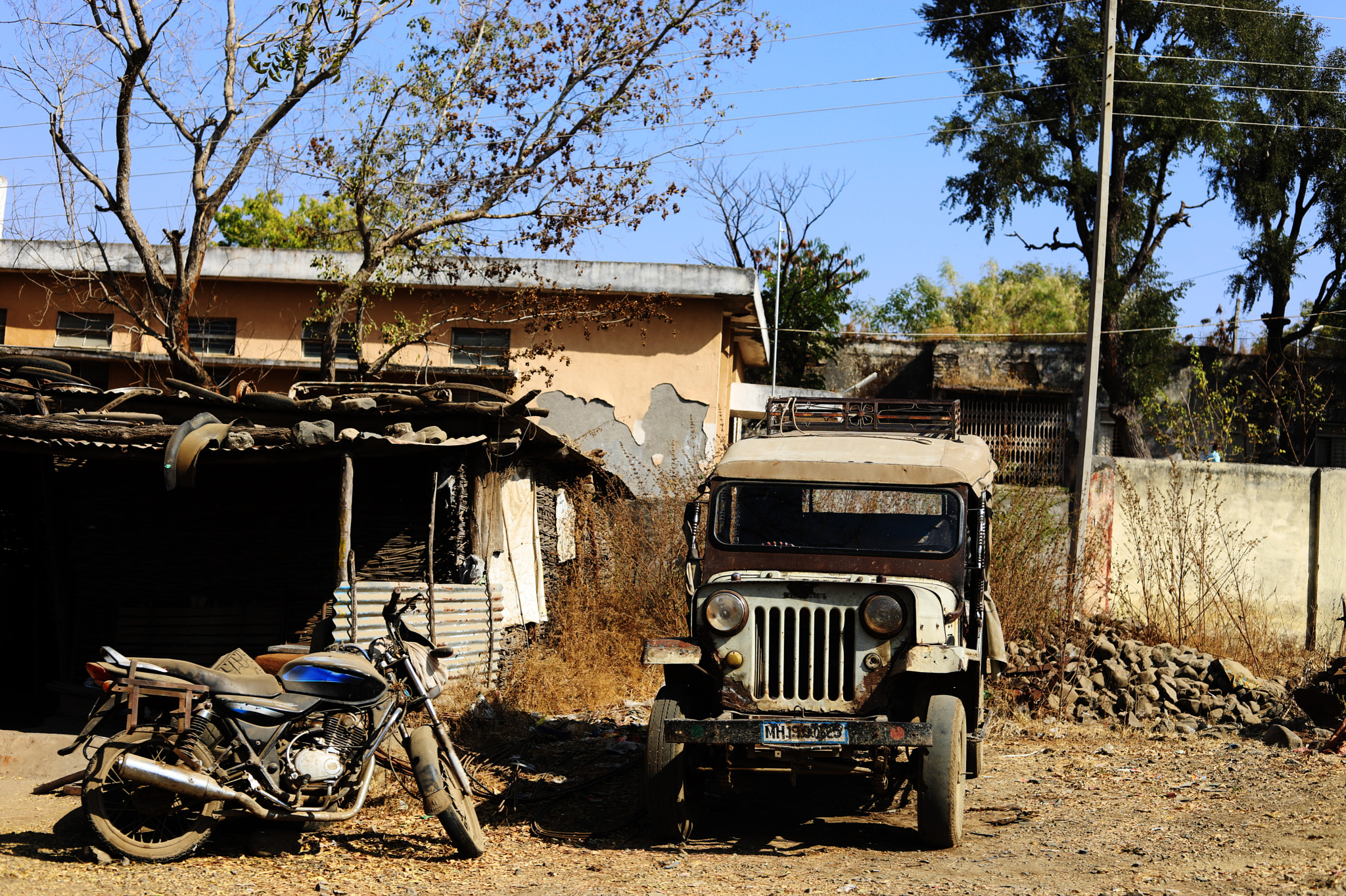 Canon EF 50mm F1.8 STM sample photo. Old jeep photography