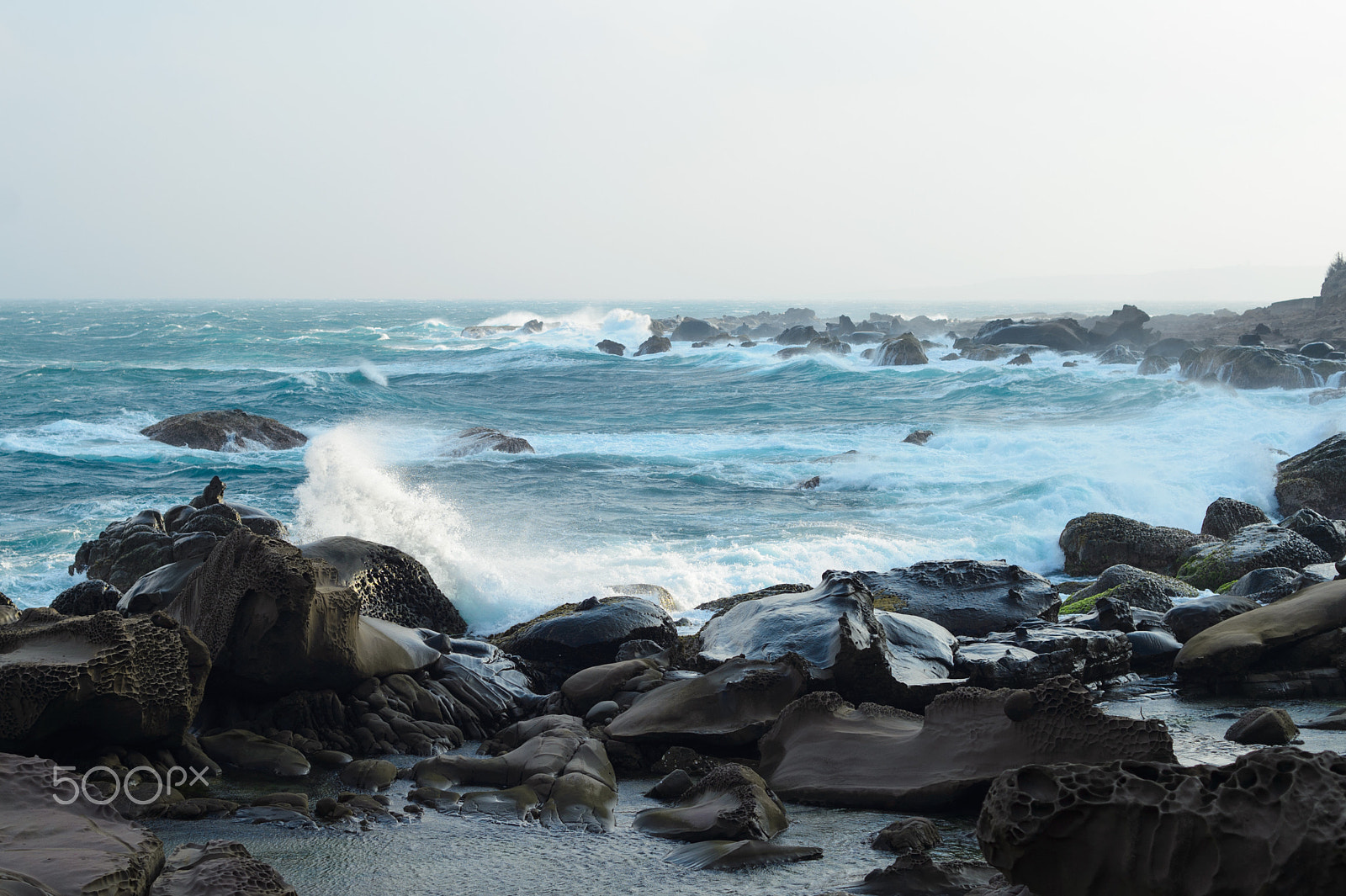 Nikon Df + ZEISS Makro-Planar T* 50mm F2 sample photo. 海浪 photography