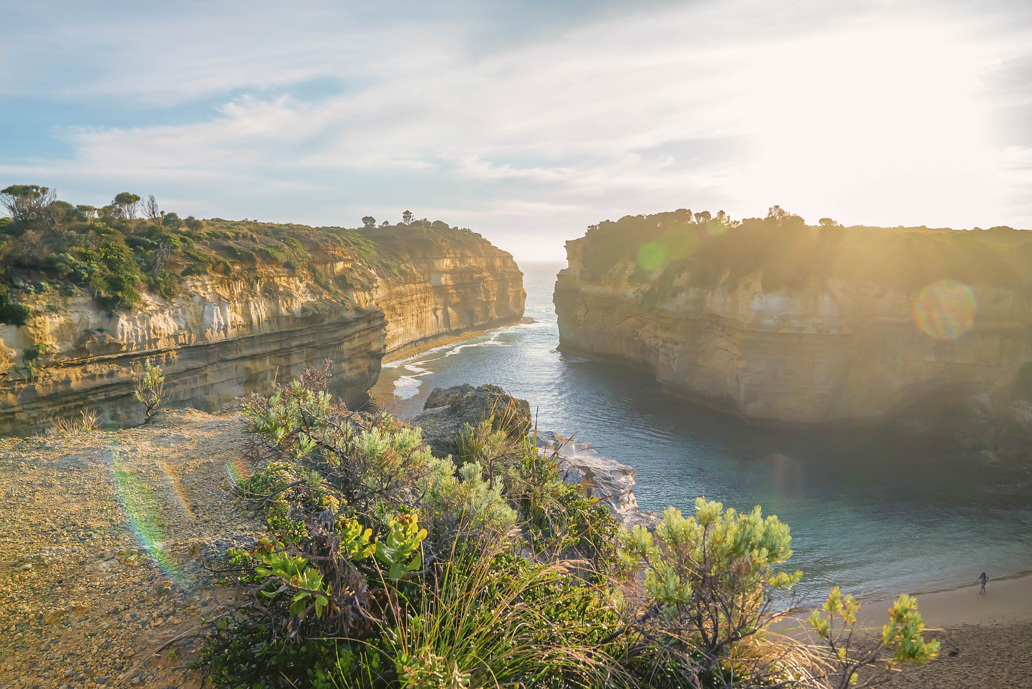 Sony a7S II + Sony FE 24-70mm F2.8 GM sample photo. Loch ard gorge shipwreck beach, great ocean road, australia photography