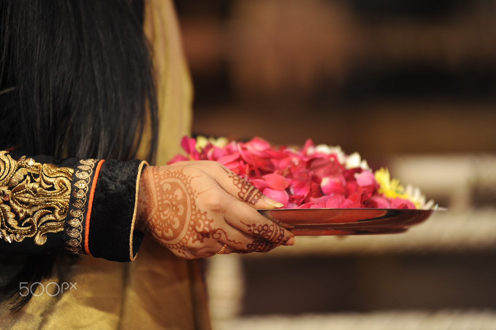 Nikon AF-Nikkor 80-200mm F2.8D ED sample photo. Indian wedding rituals photography