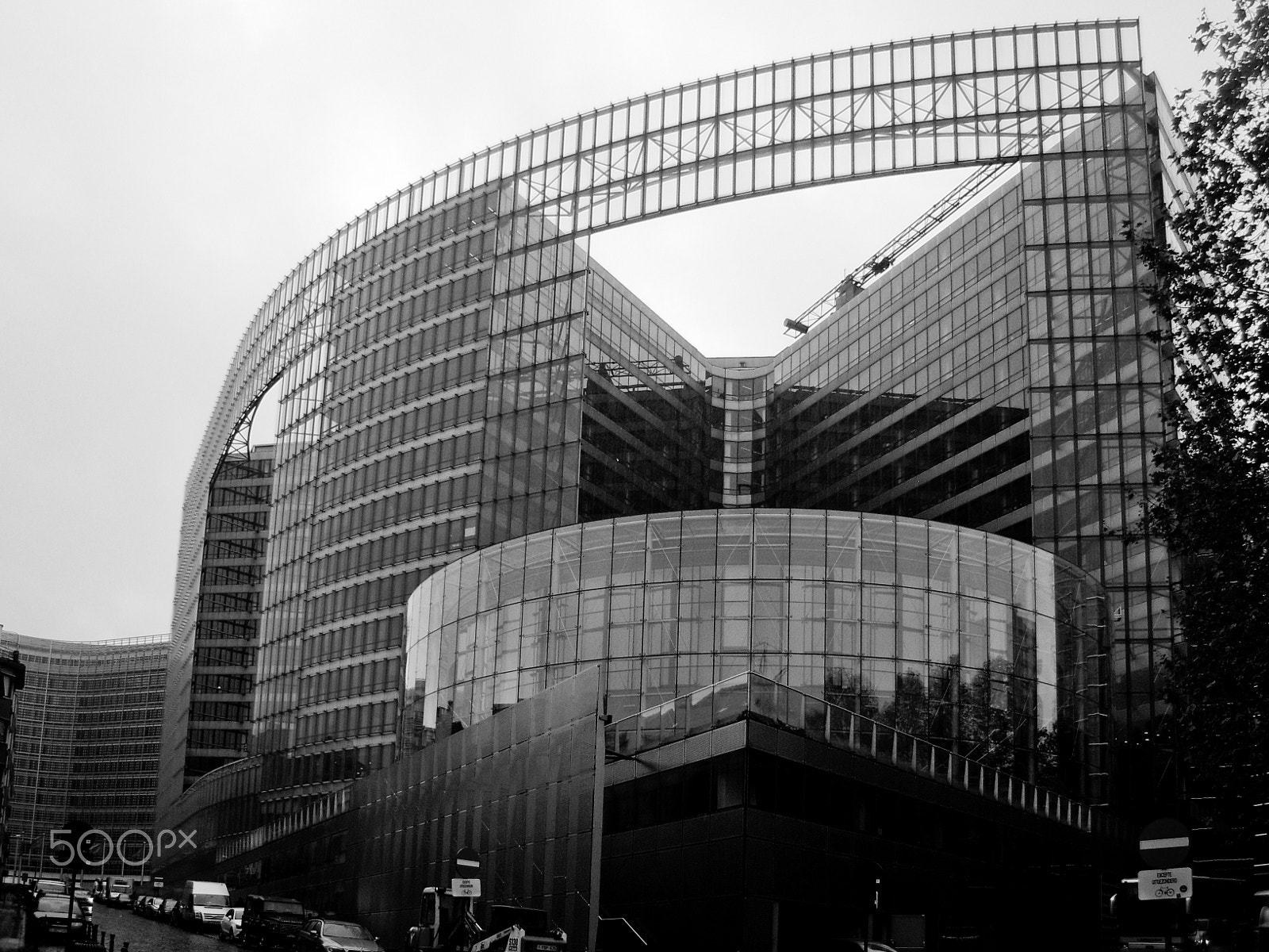 Nikon Coolpix S610c sample photo. The charlemagne building, brussels - 2013 photography
