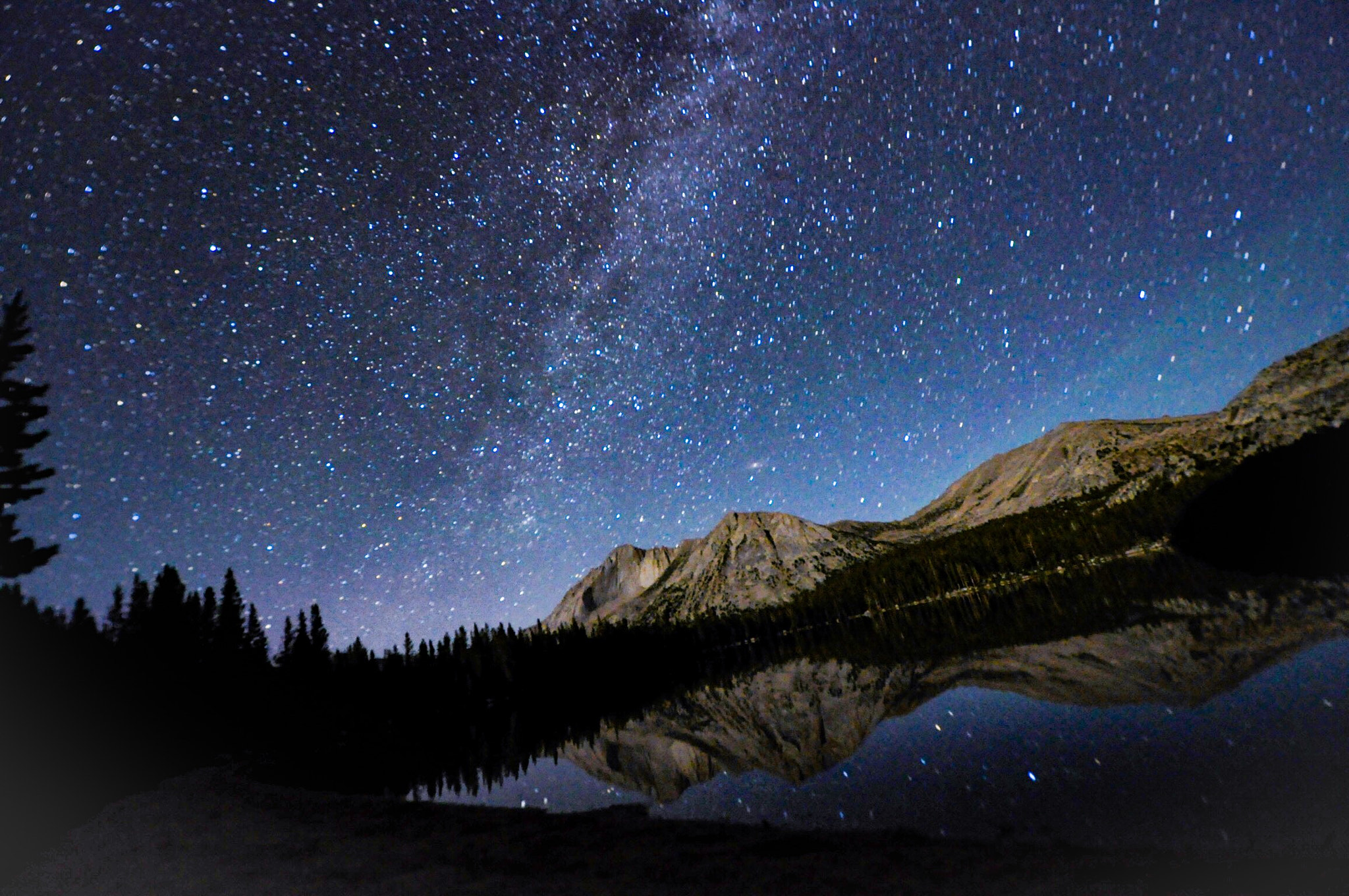 Nikon D5000 sample photo. Long exposure in yosemite photography