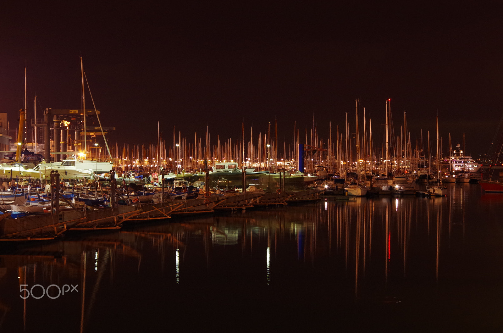 Pentax smc DA 55-300mm F4.0-5.8 ED sample photo. Marina photography
