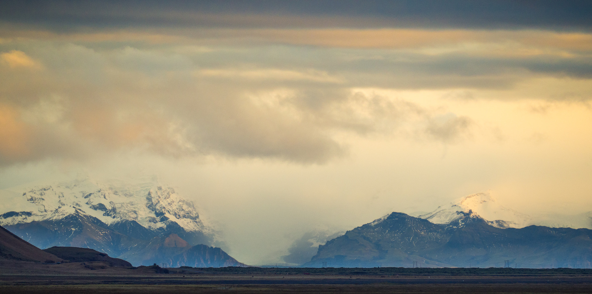 Olympus OM-D E-M10 II sample photo. Snowcapped mountains photography