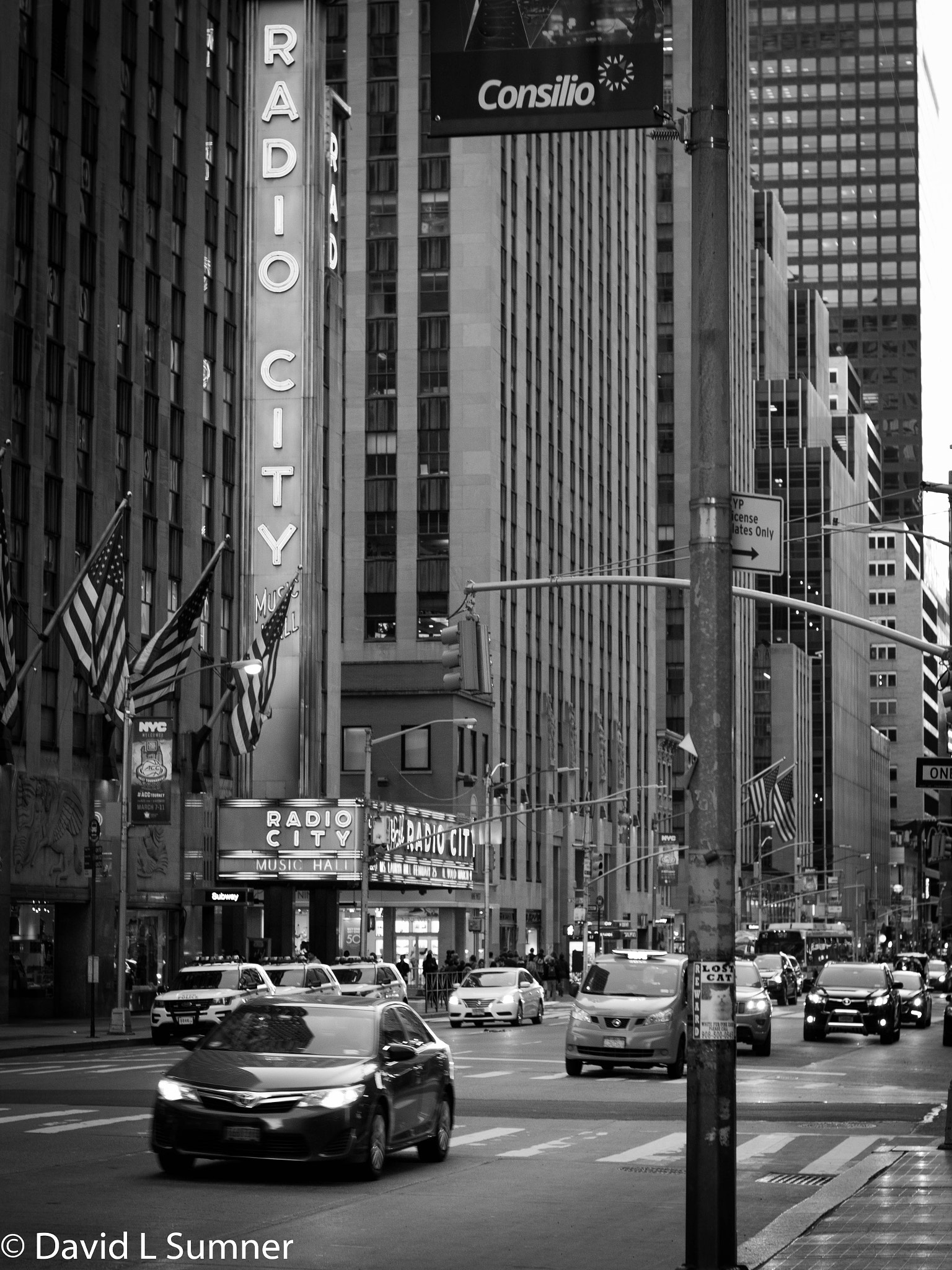 Canon EOS 760D (EOS Rebel T6s / EOS 8000D) sample photo. Monochrome radio city photography