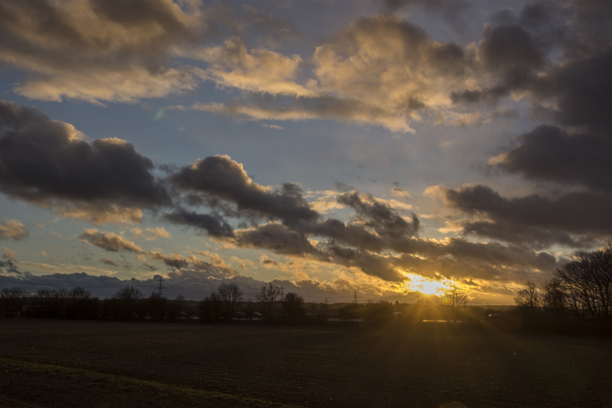 Sigma 17-70mm F2.8-4 DC Macro OS HSM sample photo. Storm doris on the way out photography