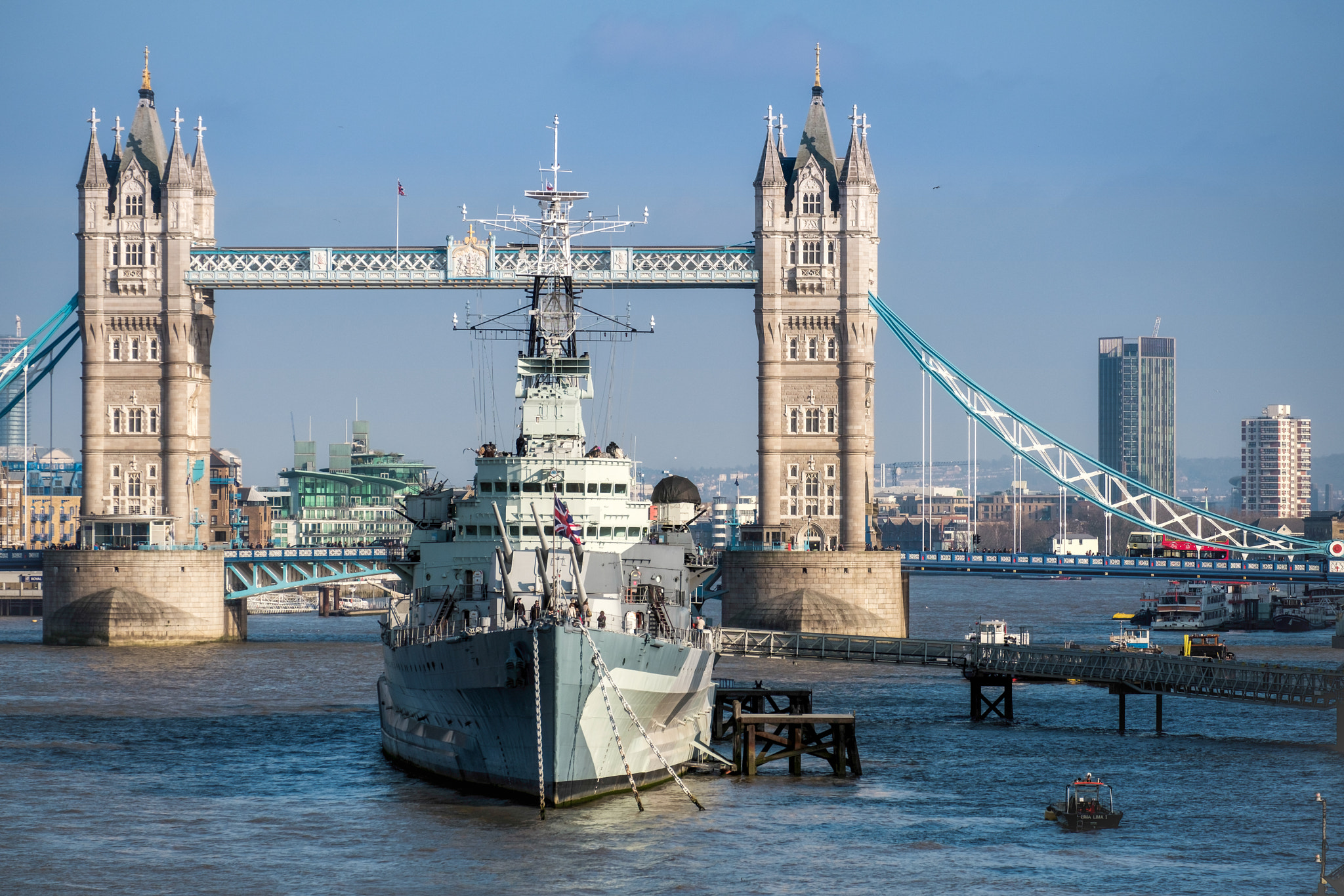 Fujifilm X-Pro2 sample photo. View of hms belfast in london photography