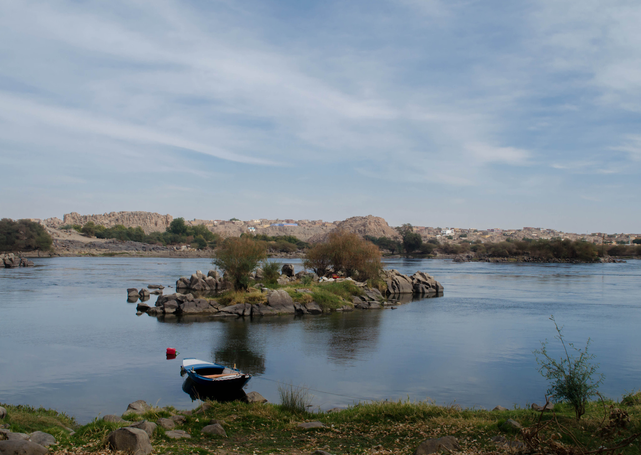 Nikon D5100 + Sigma 24-70mm F2.8 EX DG HSM sample photo. Nile view from gharb sheil - nubia eg photography