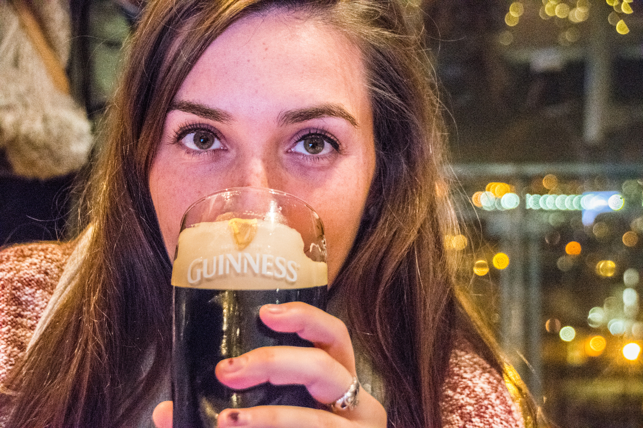 Sigma 18-250mm F3.5-6.3 DC Macro OS HSM sample photo. Guiness is good for you photography
