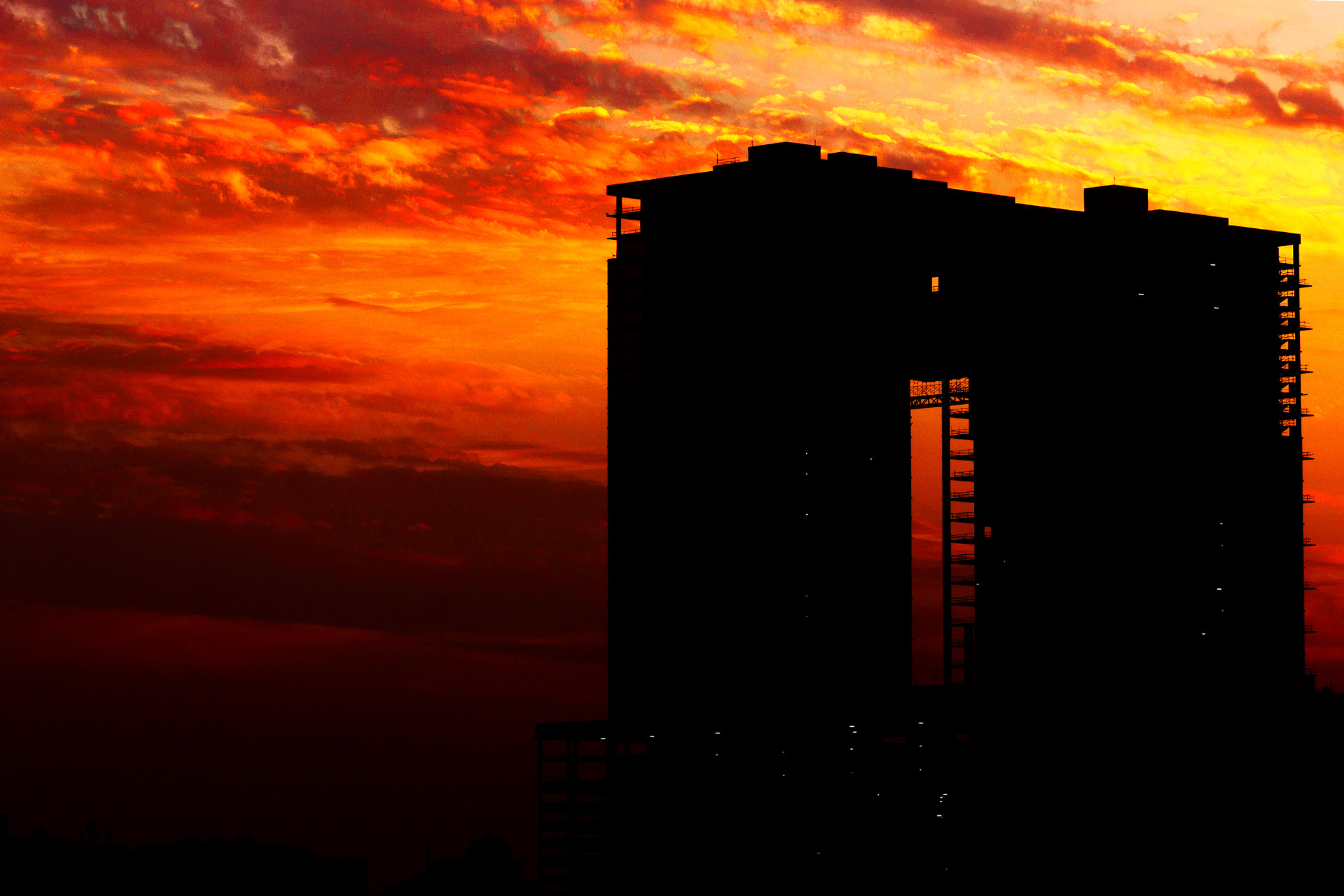 Canon EF 100mm F2.0 USM sample photo. Time stacking of clouds during sunset photography