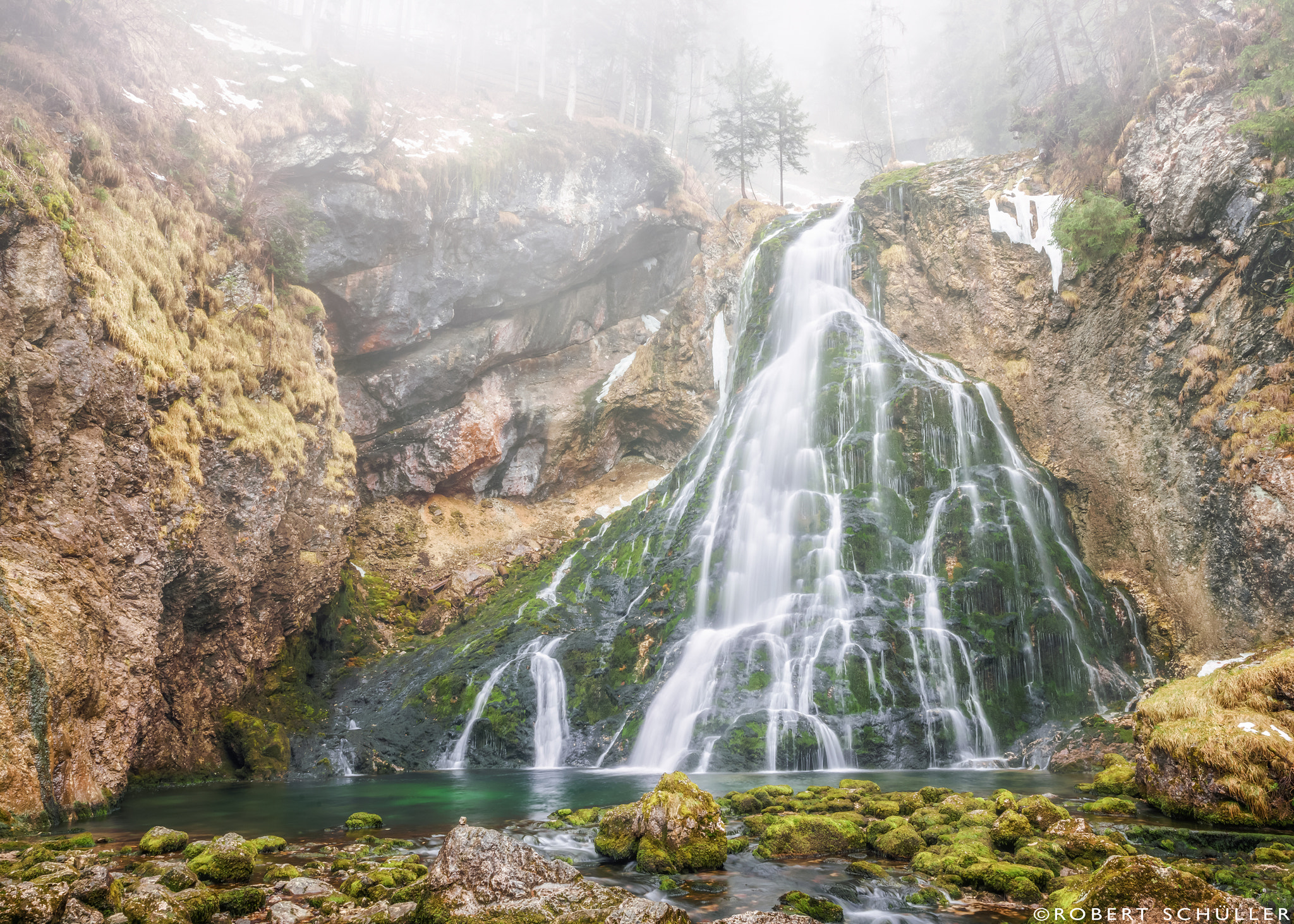 Sony a7R II sample photo. Golling waterfall: great natural spectacle photography