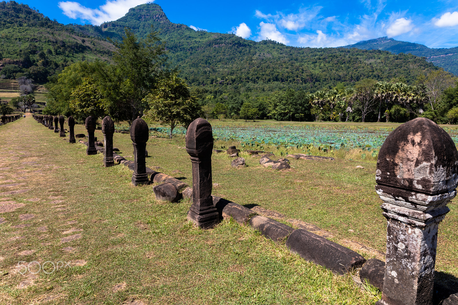 Sigma 24-70mm F2.8 EX DG Macro sample photo. Wat phou in champasak photography