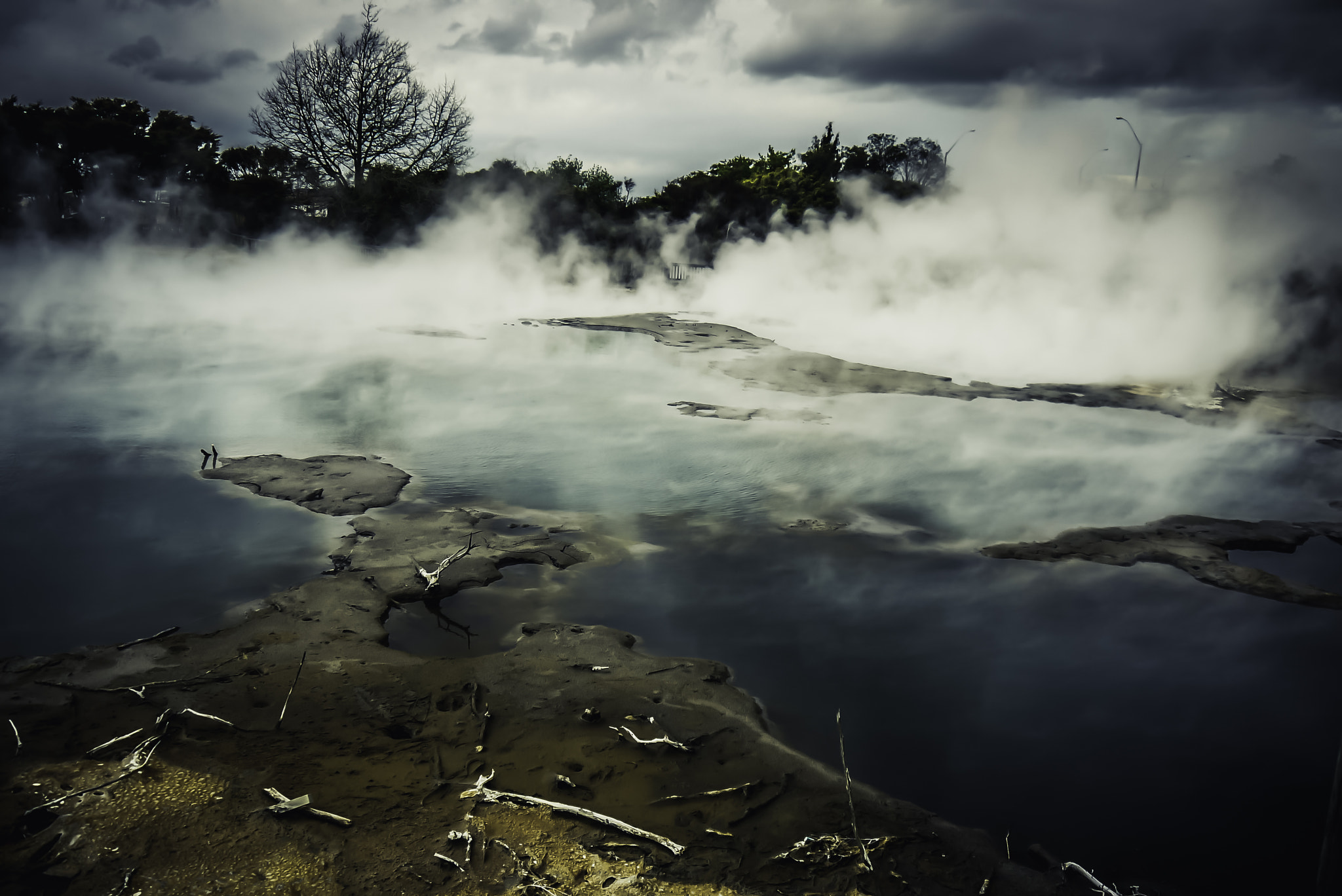 Panasonic Lumix DMC-G2 + Panasonic Lumix G Vario 14-42mm F3.5-5.6 ASPH OIS sample photo. Thermal pool (landscape) photography