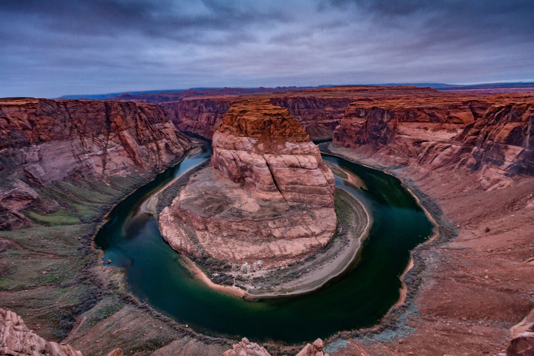 Canon EOS 40D + Sigma 10-20mm F4-5.6 EX DC HSM sample photo. Horseshoe bend, page (az), usa photography