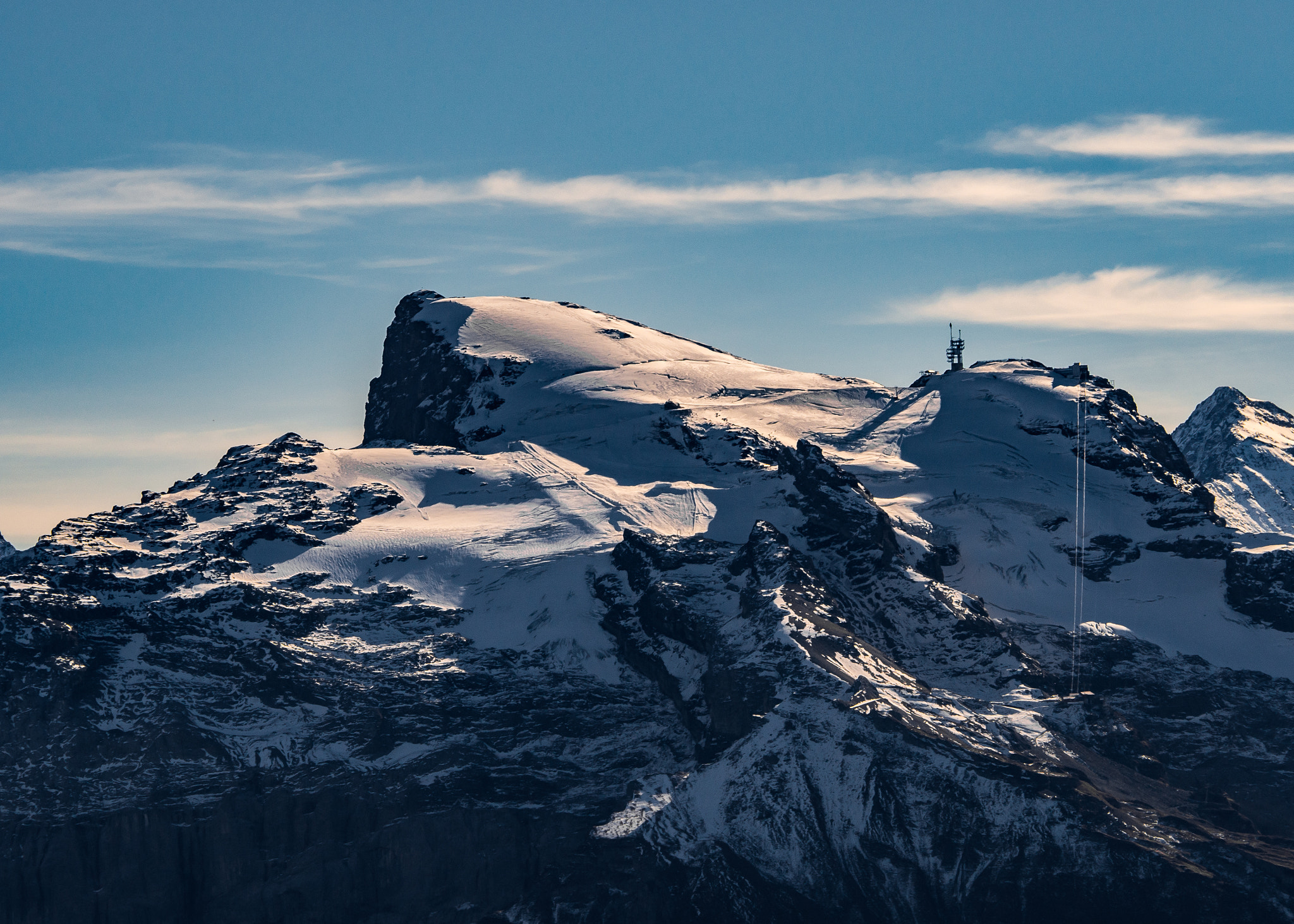 Olympus OM-D E-M10 sample photo. Titlis, view from stanserhorn photography