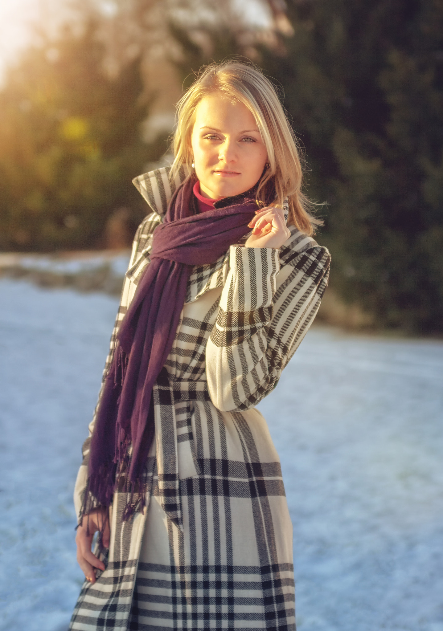 Canon EOS 50D sample photo. In winter sunset photography