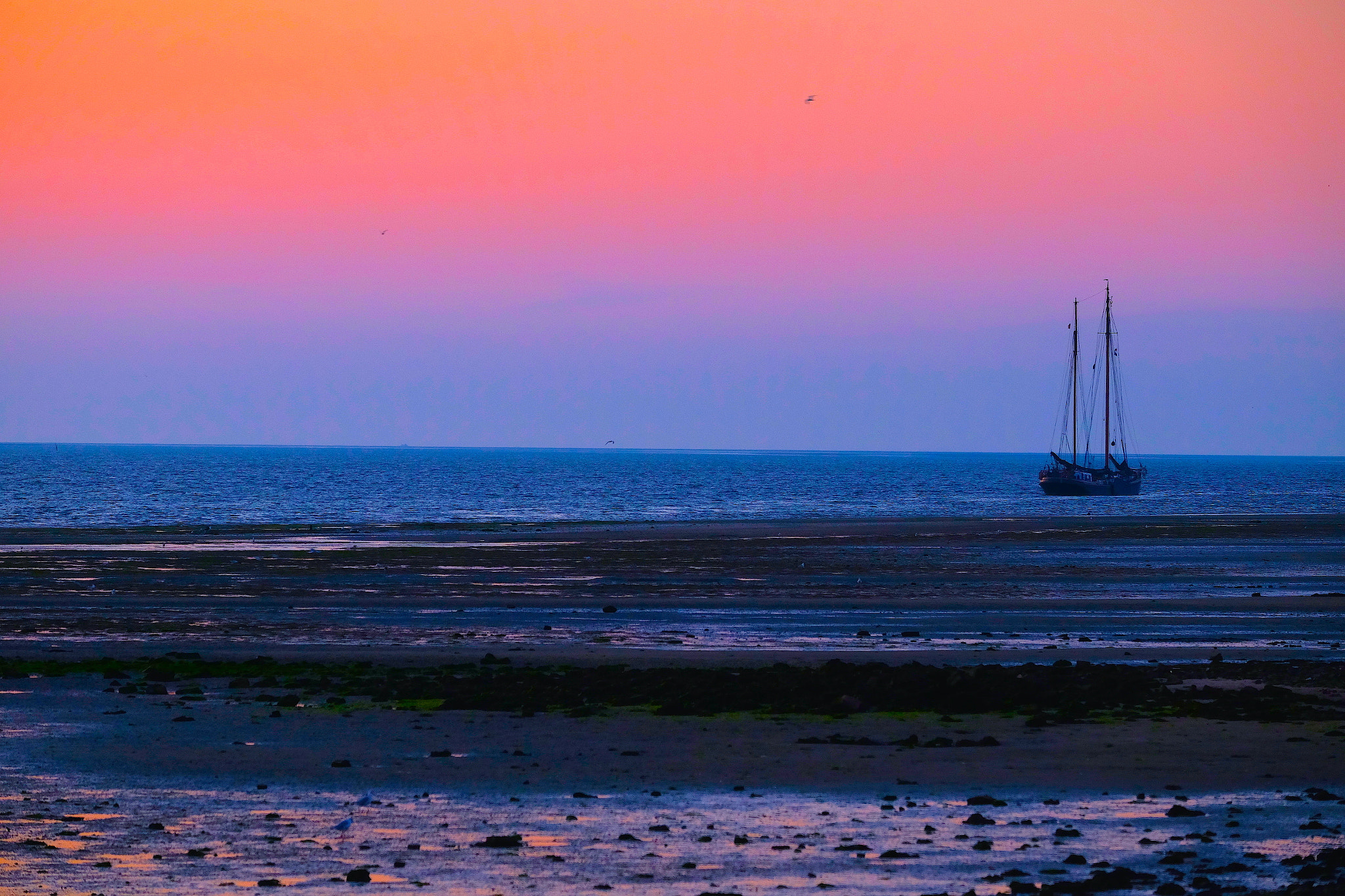 Fujifilm X-E2 + Fujifilm XF 55-200mm F3.5-4.8 R LM OIS sample photo. Texel sunset photography
