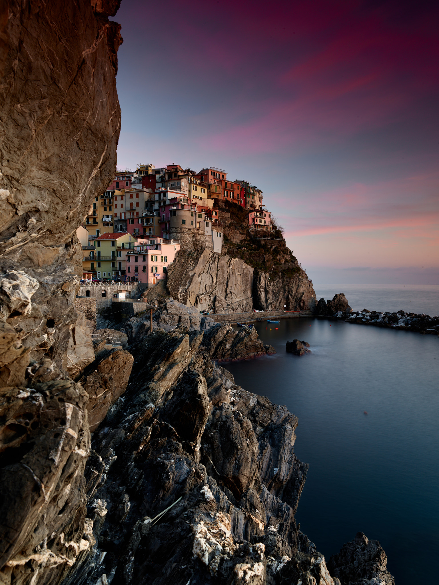 Schneider Kreuznach LS 35mm LS f/3.5 sample photo. Manarola photography