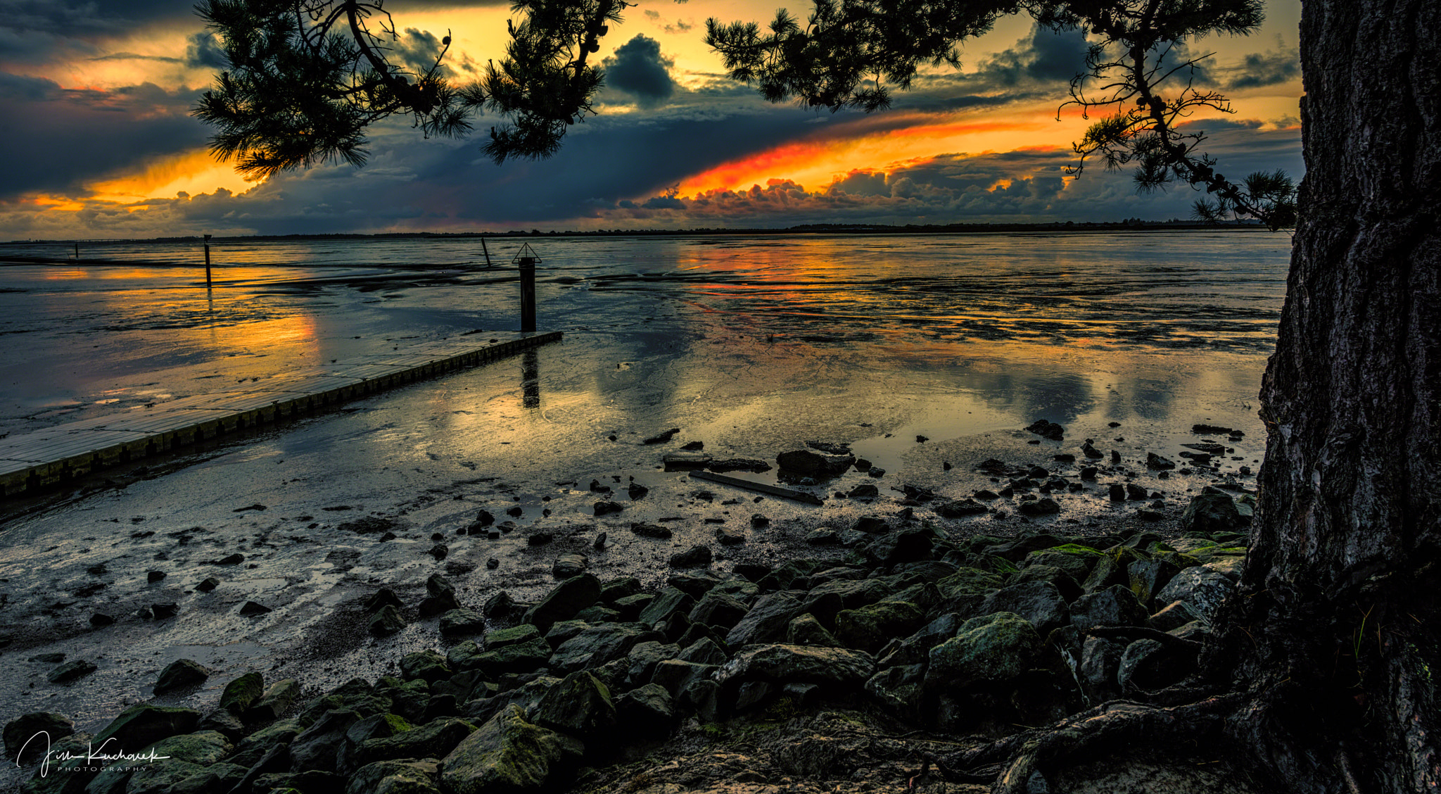 Nikon D810 + Nikon AF-S Nikkor 20mm F1.8G ED sample photo. Low tide on humboldt bay photography