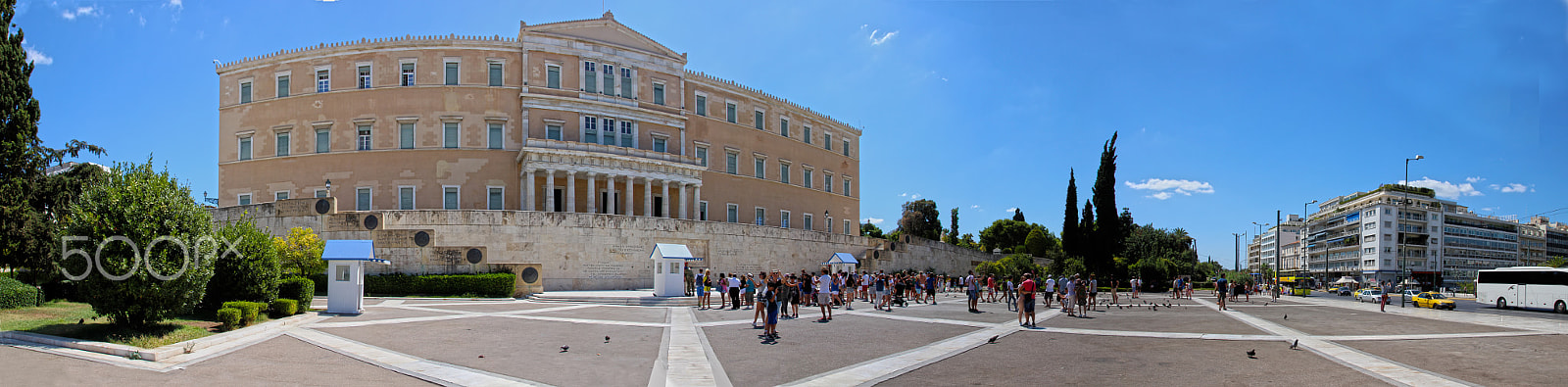 Sigma 18-250mm F3.5-6.3 DC OS HSM sample photo. Athens parliament building photography
