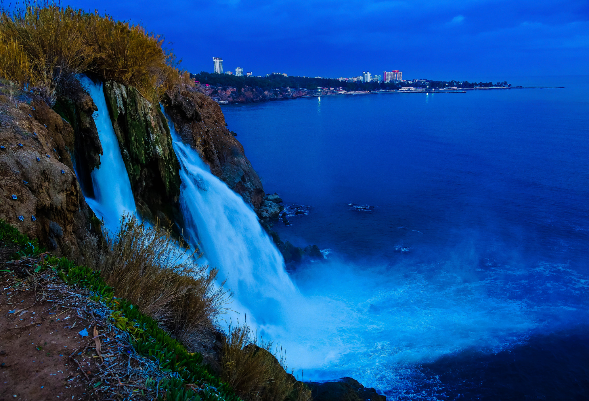 Sony SLT-A65 (SLT-A65V) sample photo. Lower düden waterfalls in antalya photography